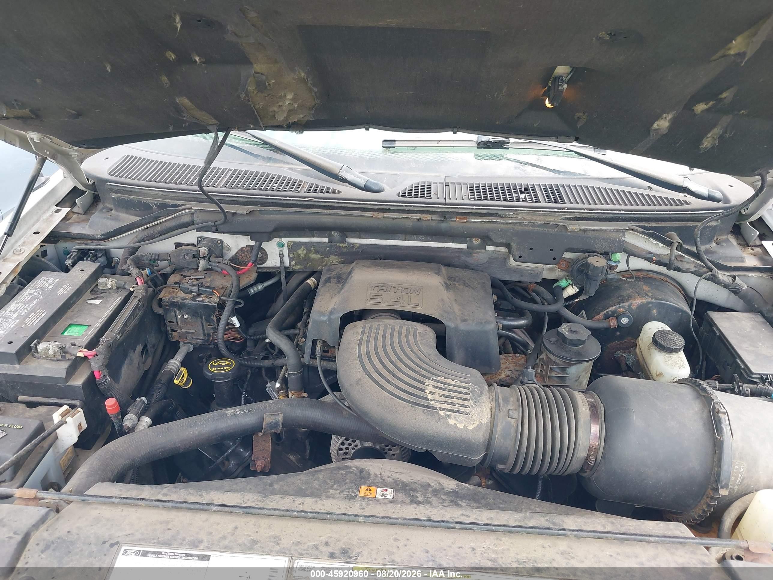 2001 Ford F-150 Lariat/xl/xlt Gray vin: 1FTPX18L11NA68567