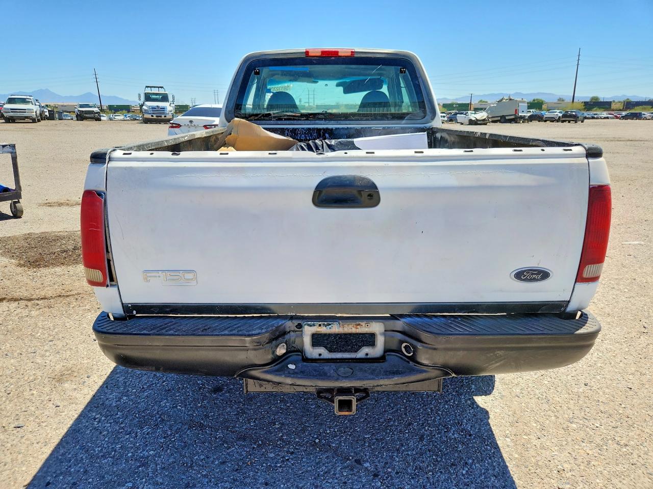 2001 Ford F150 White vin: 1FTPX18L21NA73227
