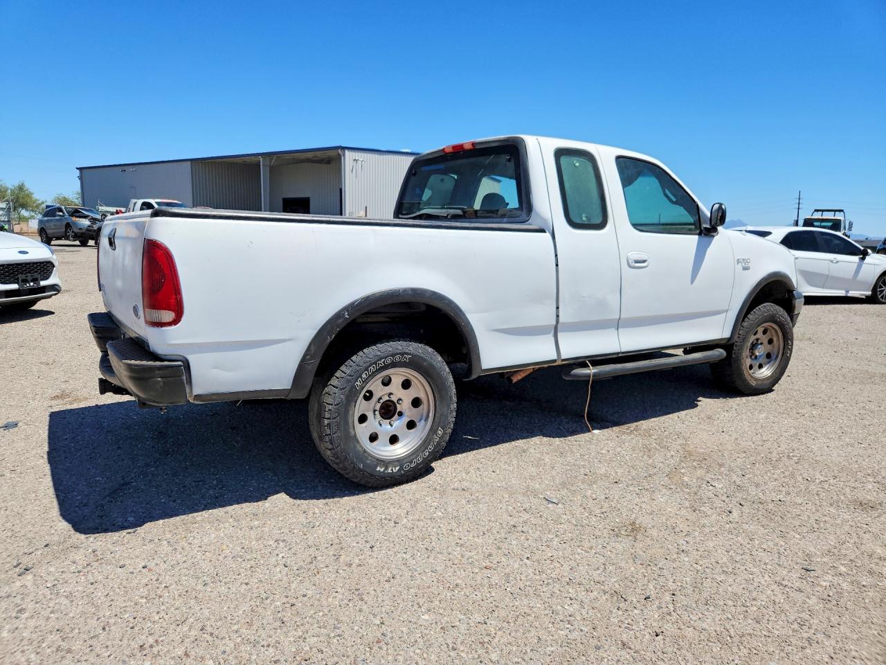 2001 Ford F150 White vin: 1FTPX18L21NA73227