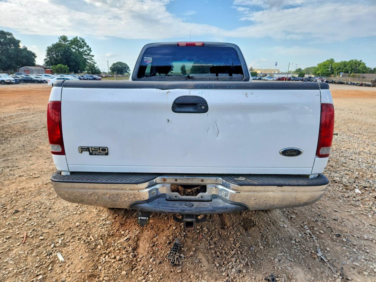 2003 Ford F150 White vin: 1FTPX18L43NA93255