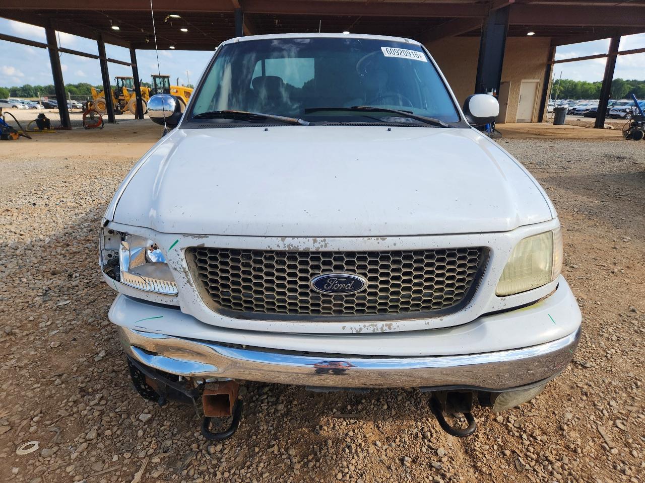 2003 Ford F150 White vin: 1FTPX18L43NA93255