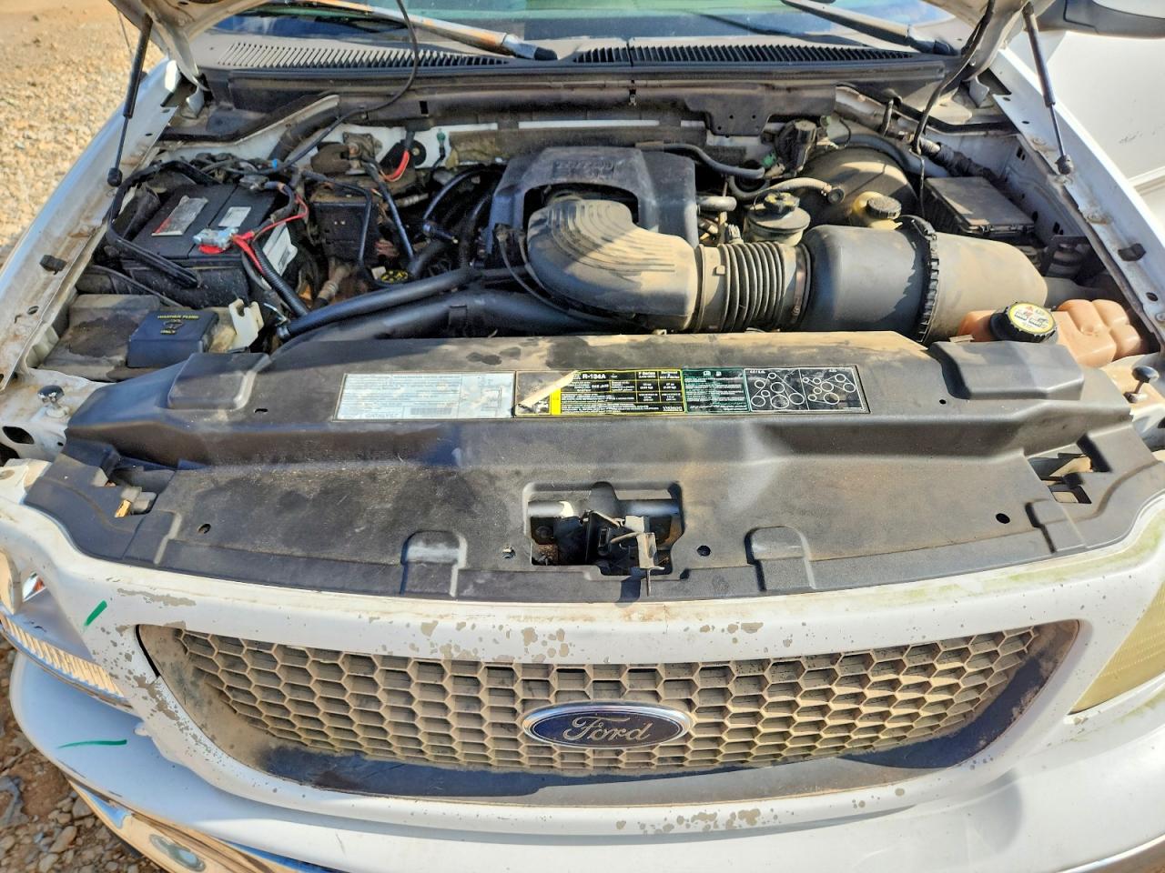 2003 Ford F150 White vin: 1FTPX18L43NA93255
