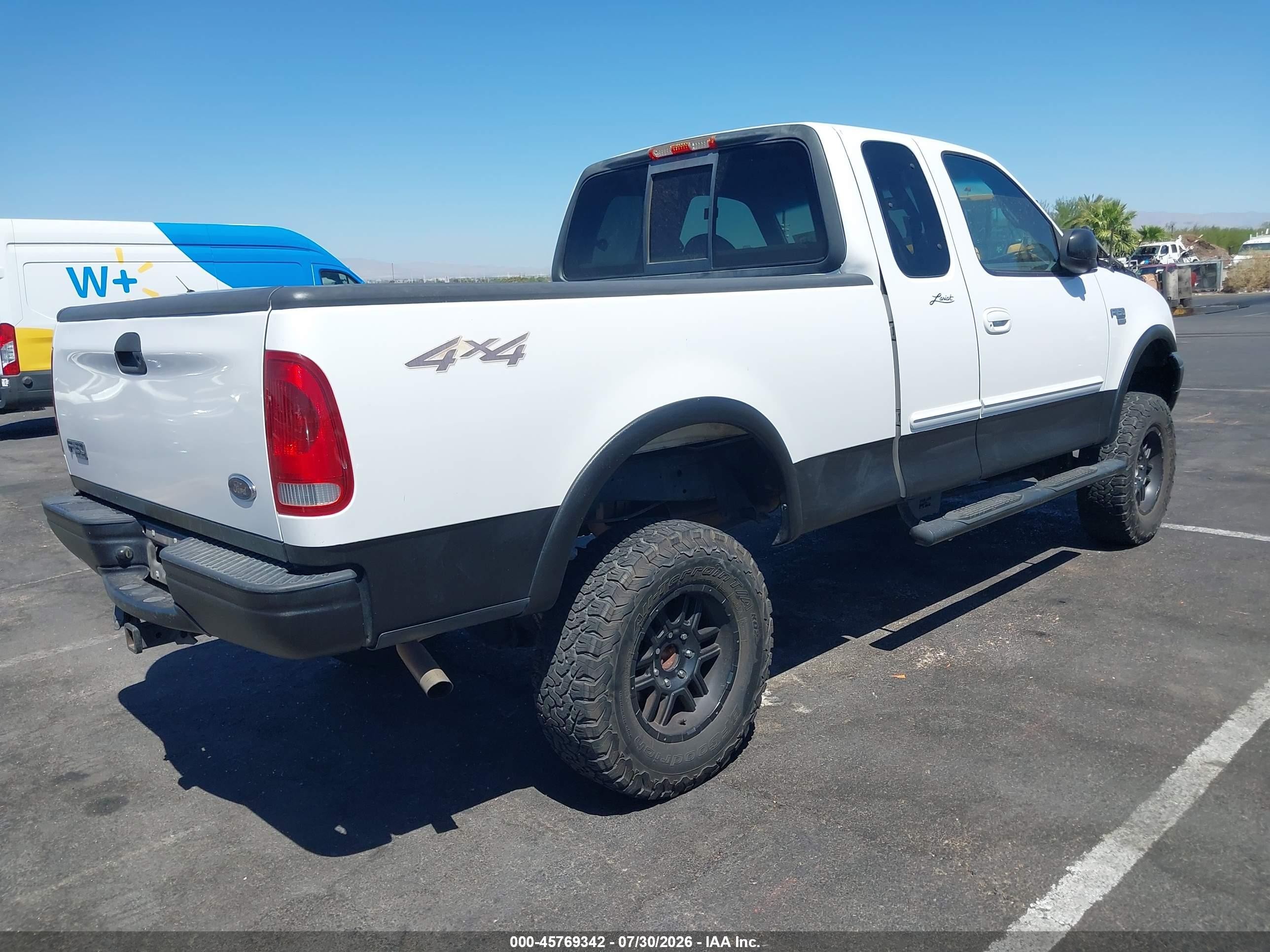 2000 Ford F-150 Lariat/work Series/xl/xlt Белый vin: 1FTPX18L6YKA06531