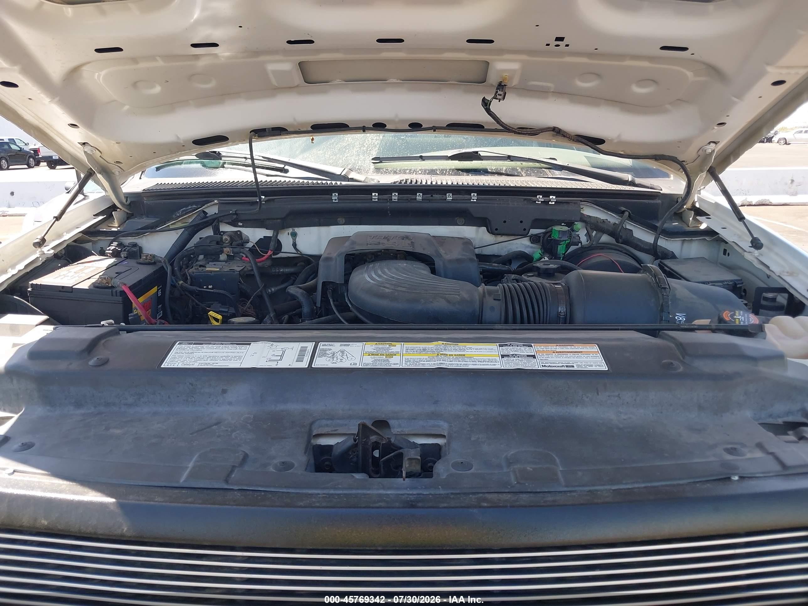 2000 Ford F-150 Lariat/work Series/xl/xlt Белый vin: 1FTPX18L6YKA06531