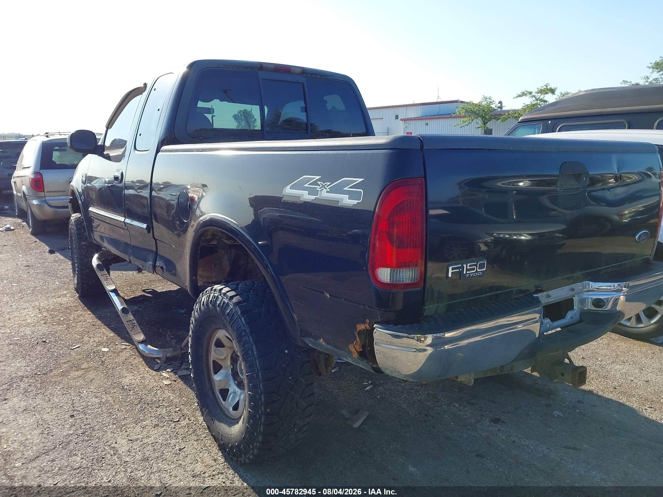 2000 Ford F-150 Lariat/work Series/xl/xlt Black vin: 1FTPX18L6YNB68867