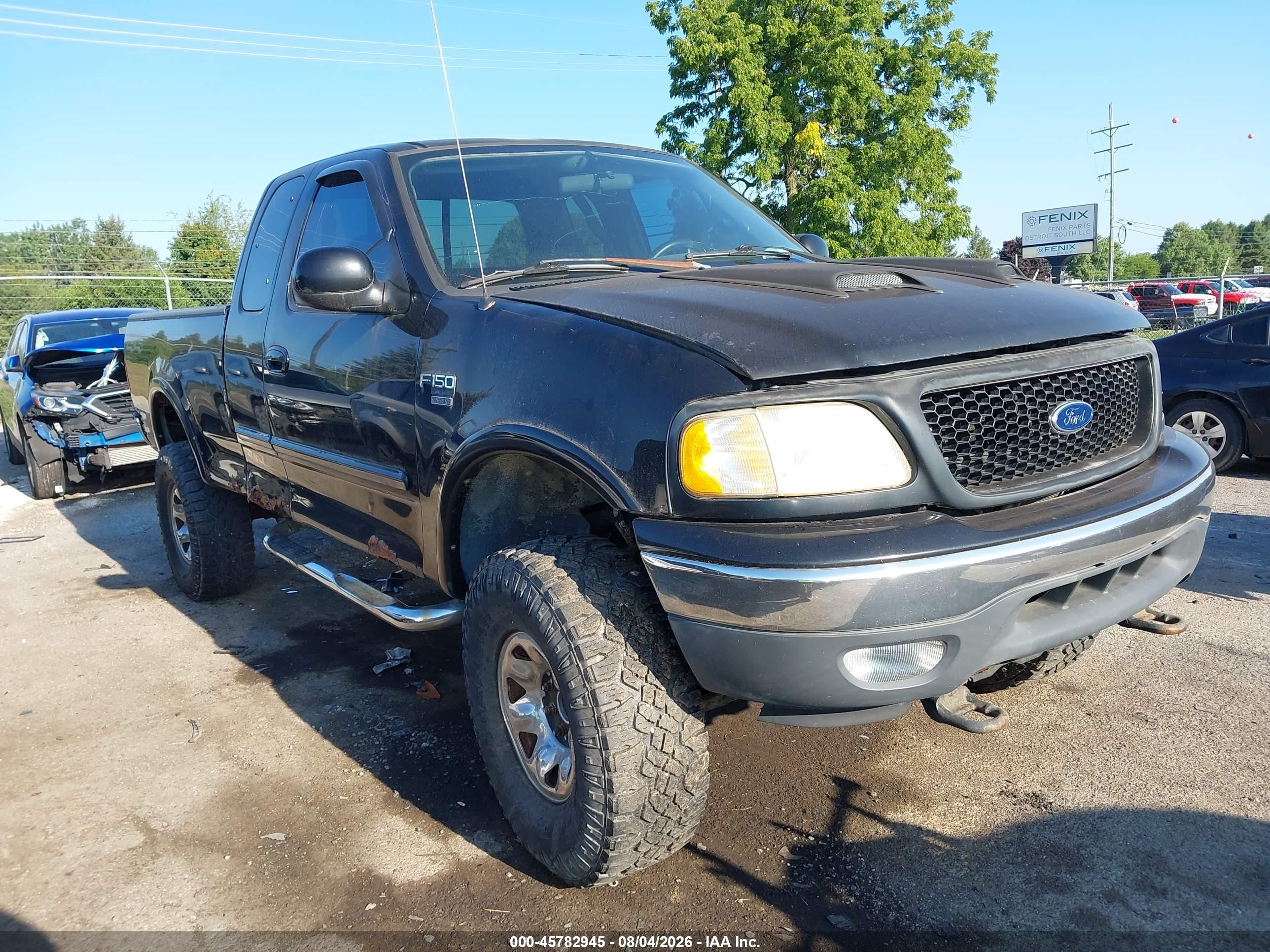 2000 Ford F-150 Lariat/work Series/xl/xlt Black vin: 1FTPX18L6YNB68867