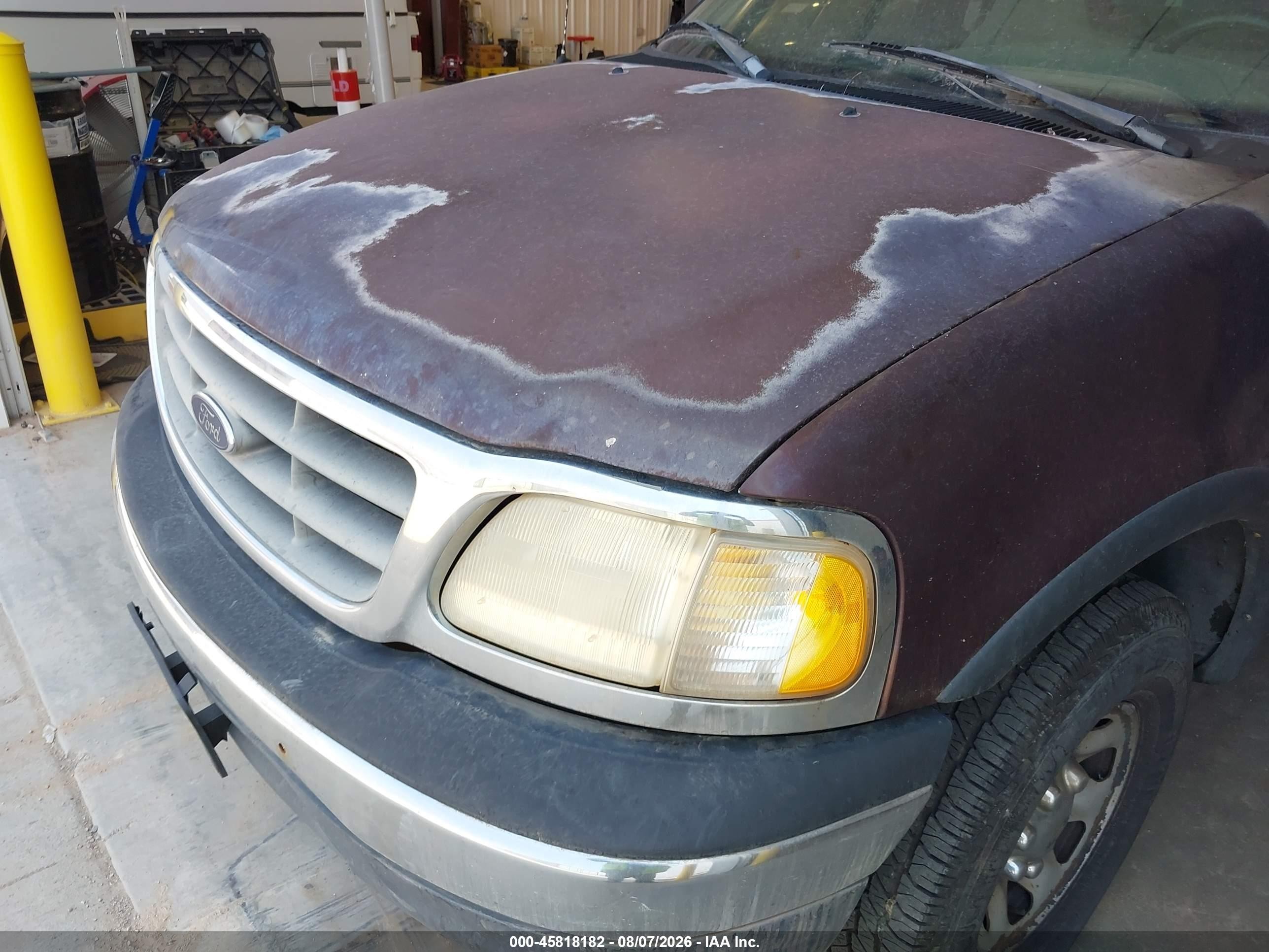 2000 Ford F-150 Lariat/work Series/xl/xlt Black vin: 1FTPX18L7YNB21427