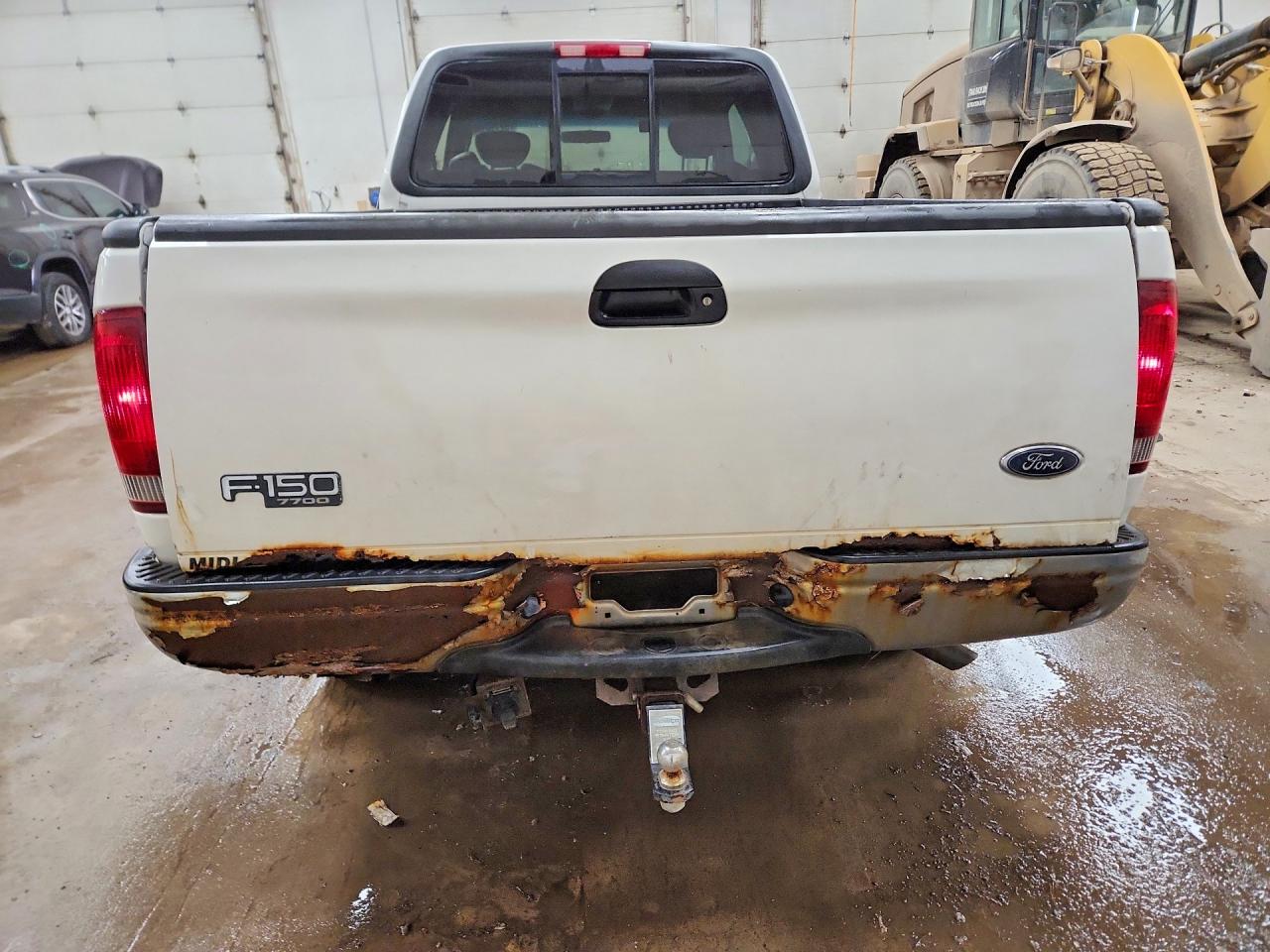 2001 Ford F150 White vin: 1FTPX18L91NA76870