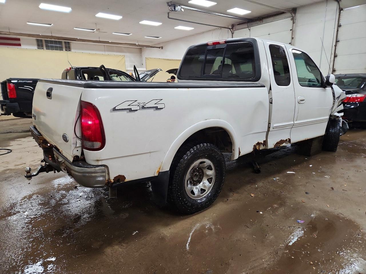 2001 Ford F150 White vin: 1FTPX18L91NA76870