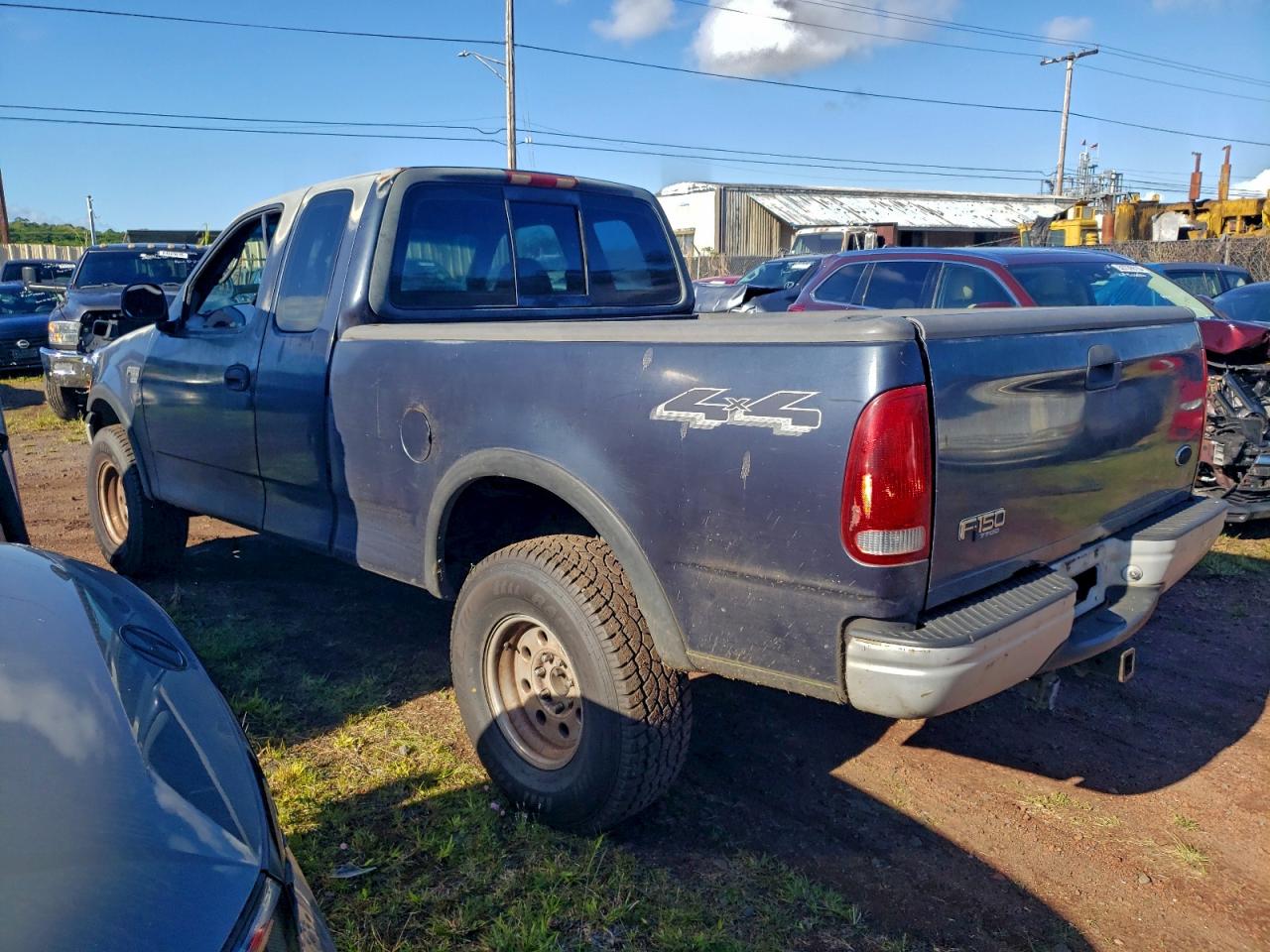2000 Ford F150 Blue vin: 1FTPX18LXYKA68515