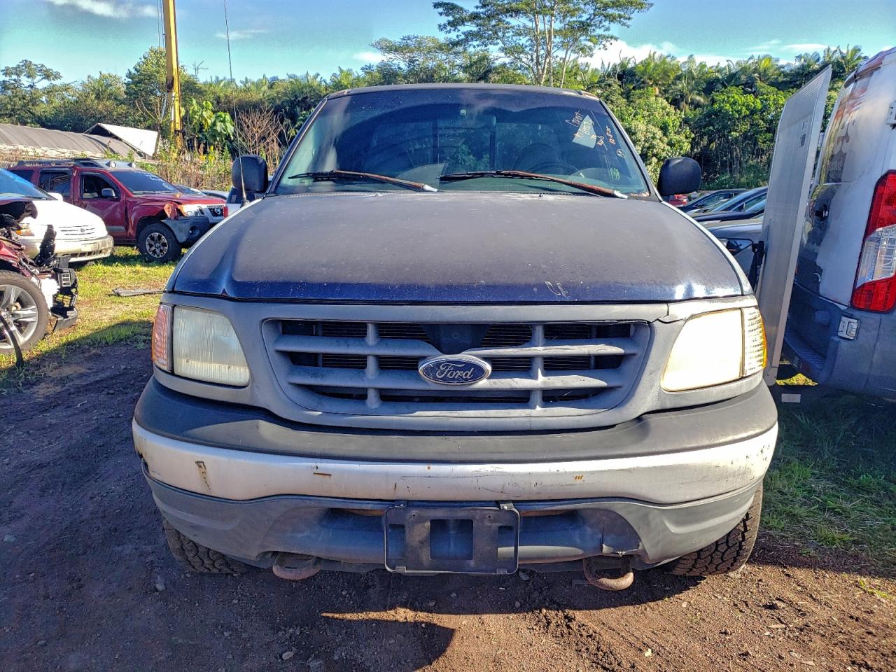 2000 Ford F150 Blue vin: 1FTPX18LXYKA68515