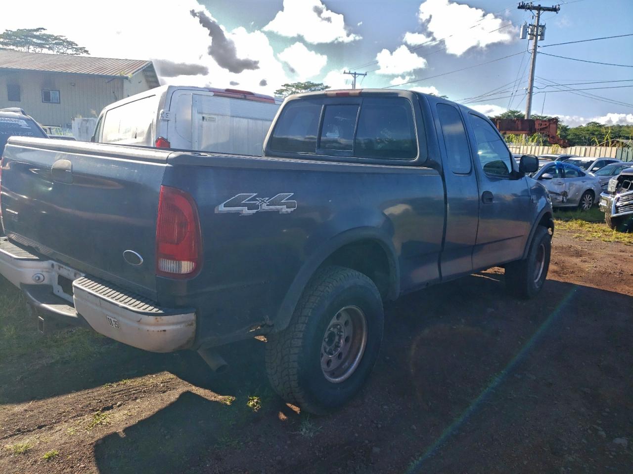 2000 Ford F150 Blue vin: 1FTPX18LXYKA68515