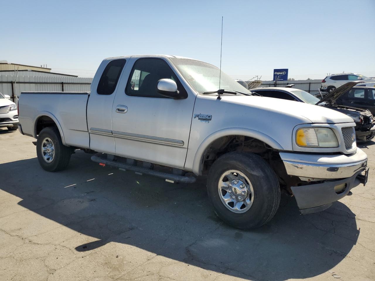 1999 Ford F250 Silver vin: 1FTPX28L0XKA18887