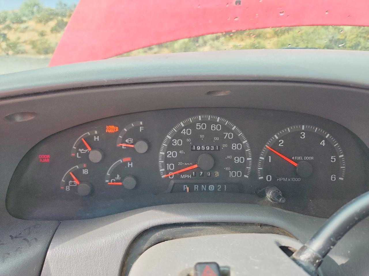 1998 Ford F250 Red vin: 1FTPX28L4WKA85426