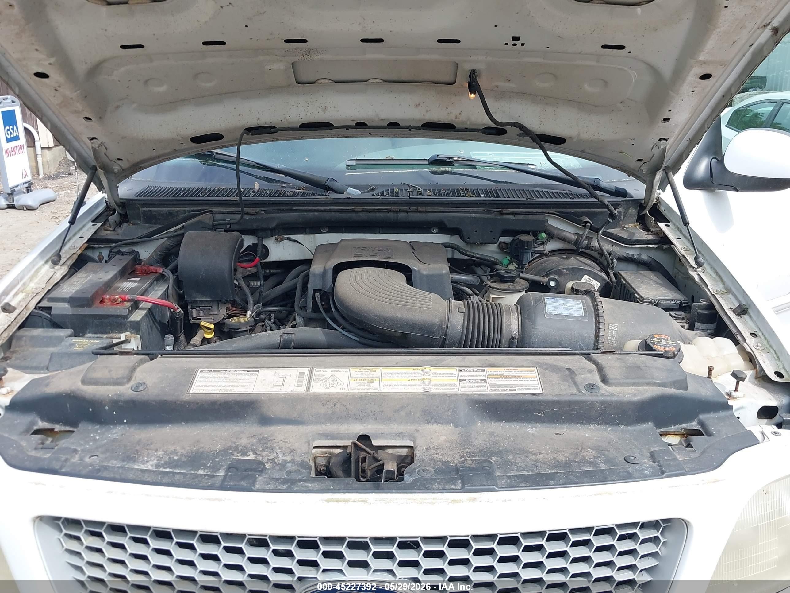 1999 Ford F-250 Lariat/work Series/xl/xlt White vin: 1FTPX28L4XNA82011