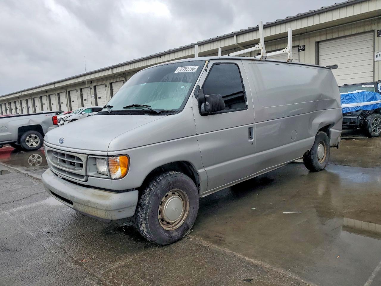 1999 Ford Econoline E150 Van Gray vin: 1FTRE1427XHB33666