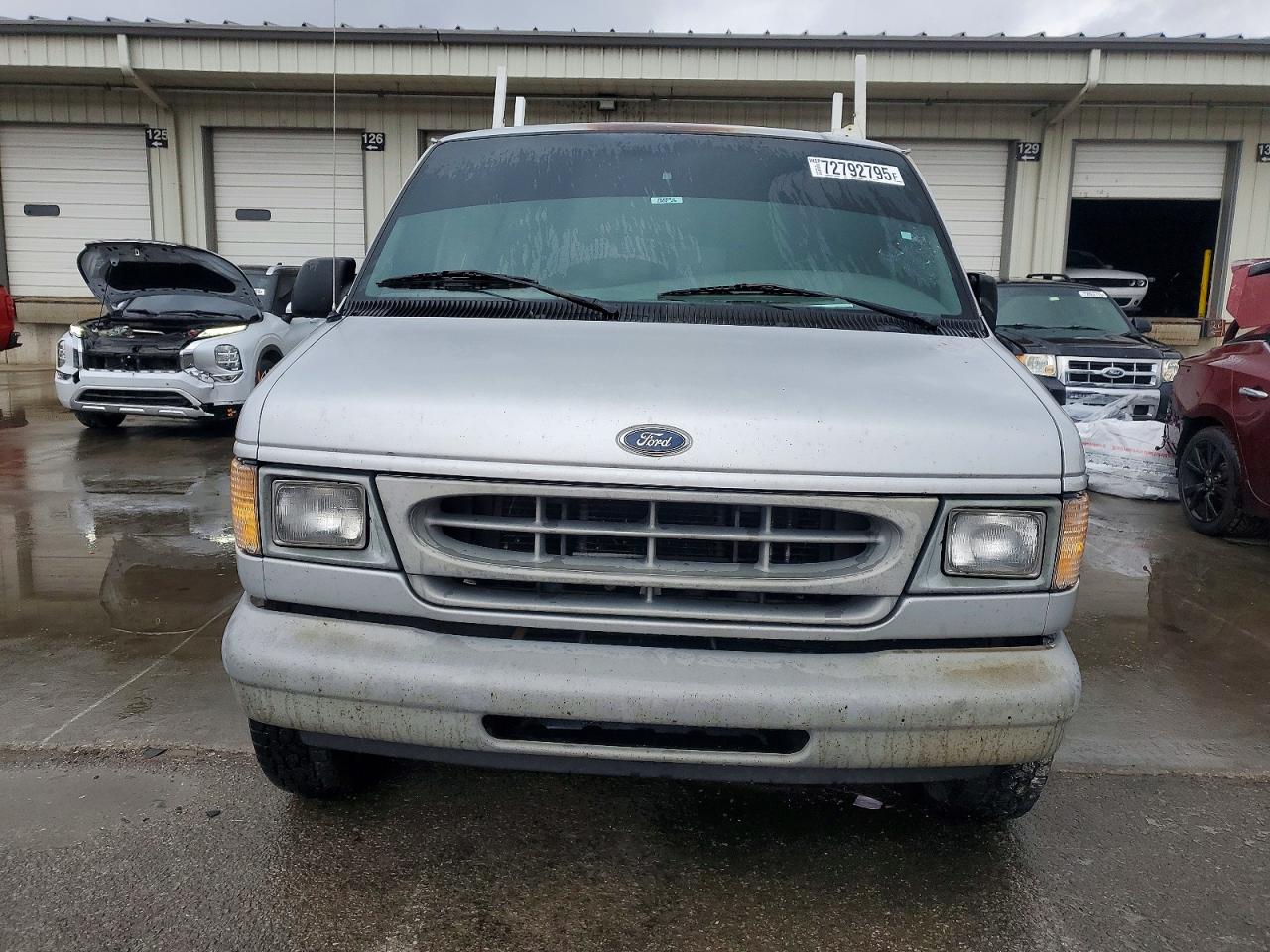 1999 Ford Econoline E150 Van Gray vin: 1FTRE1427XHB33666