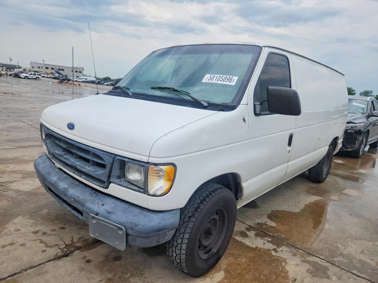 1998 Ford Econoline E150 Van Белый vin: 1FTRE1429WHC18085