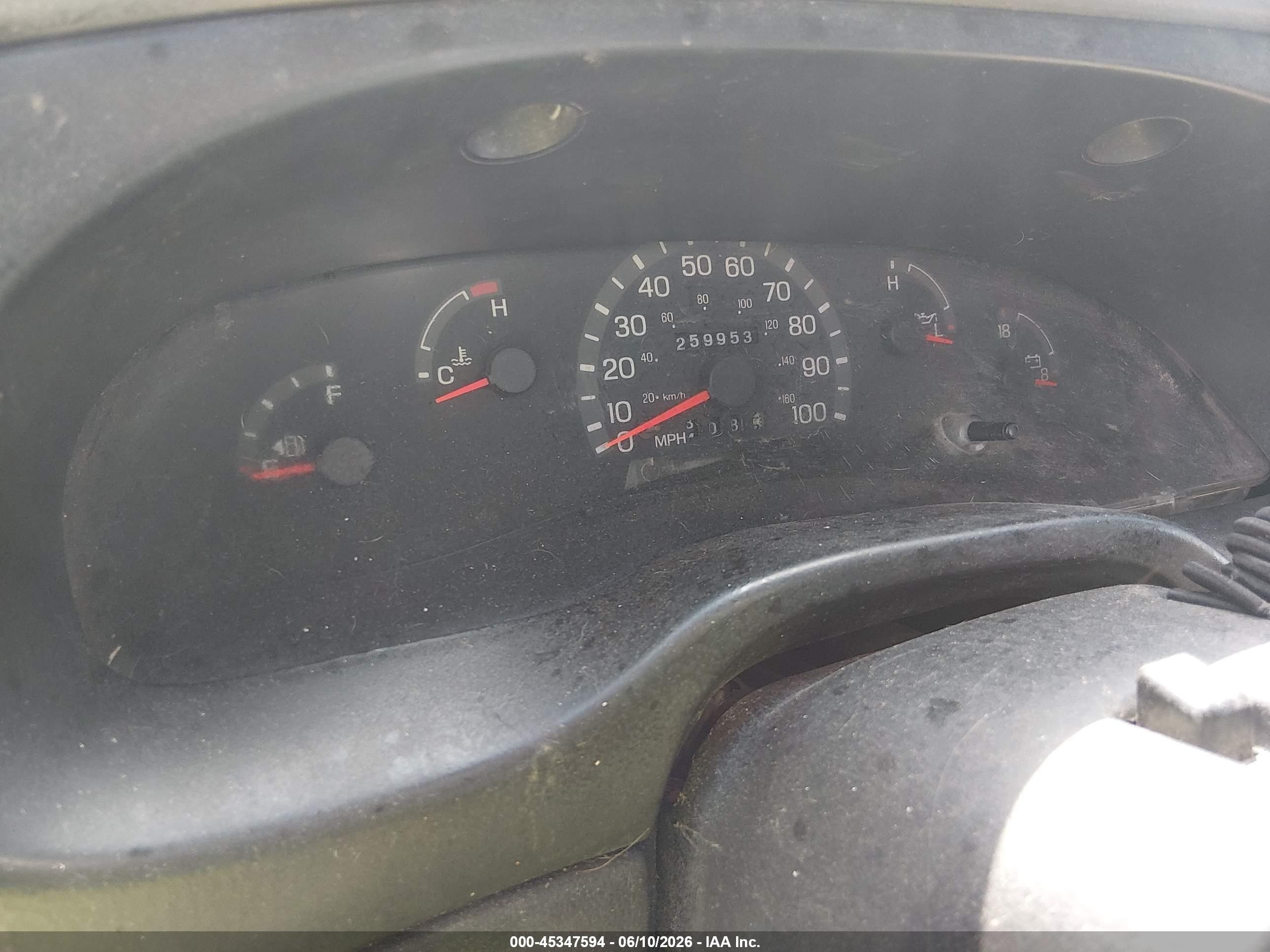 1999 Ford E-150 Commercial/recreational White vin: 1FTRE142XXHB55497
