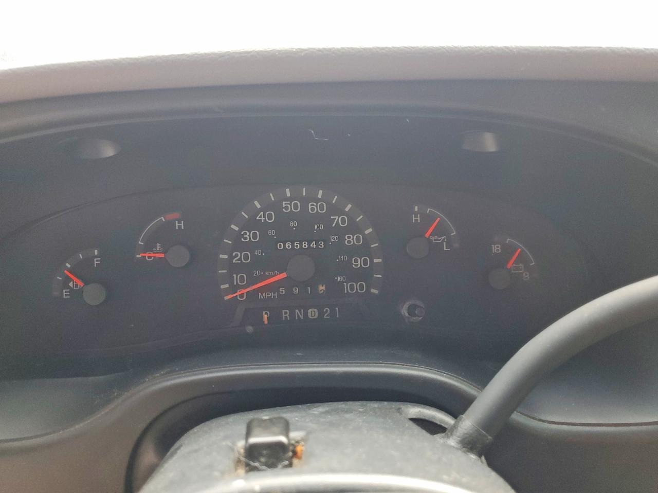 2000 Ford Econoline E150 Van Синий vin: 1FTRE14L9YHA99496