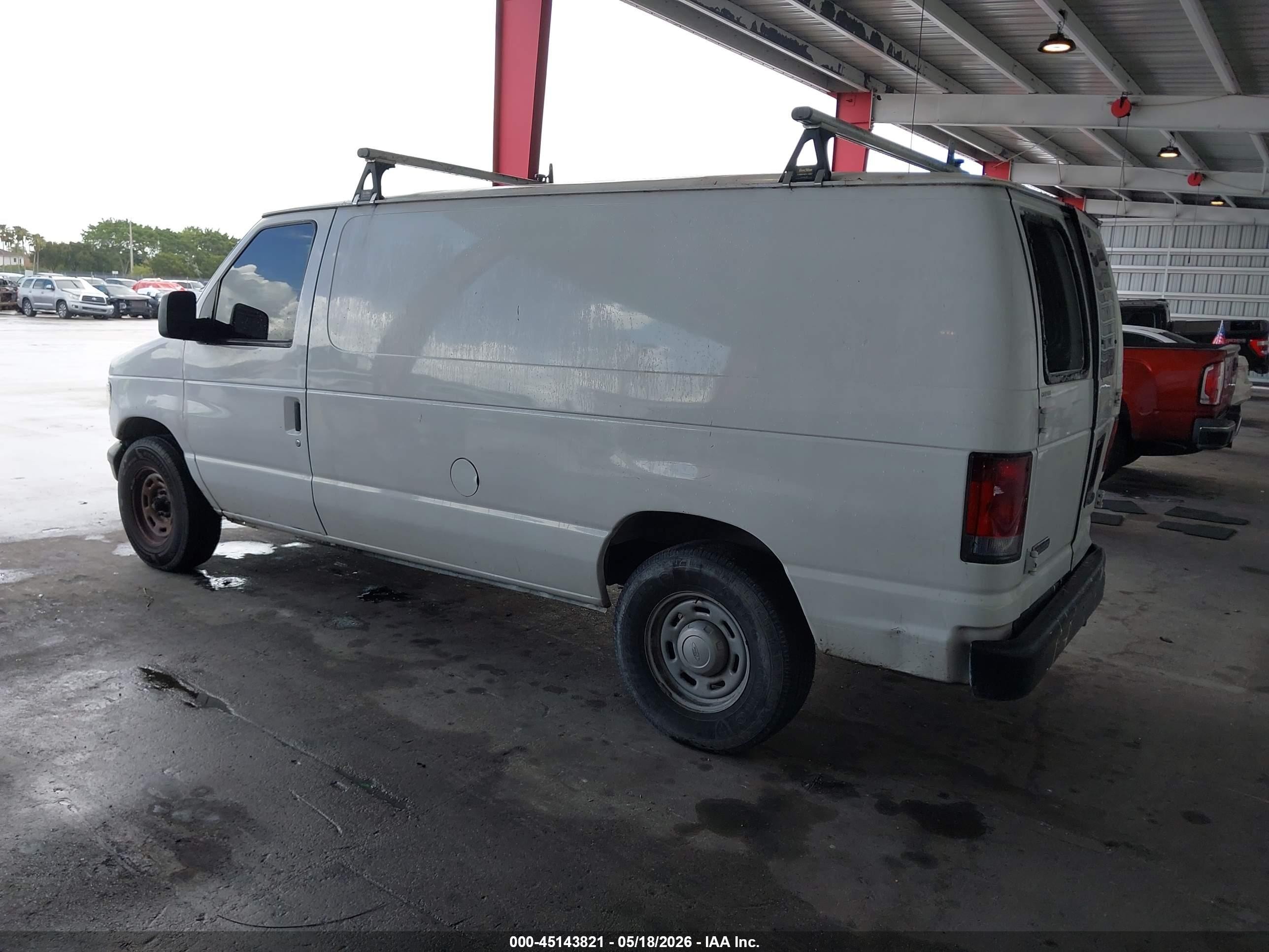 2006 Ford E-150 Commercial/recreational White vin: 1FTRE14W06DA23695