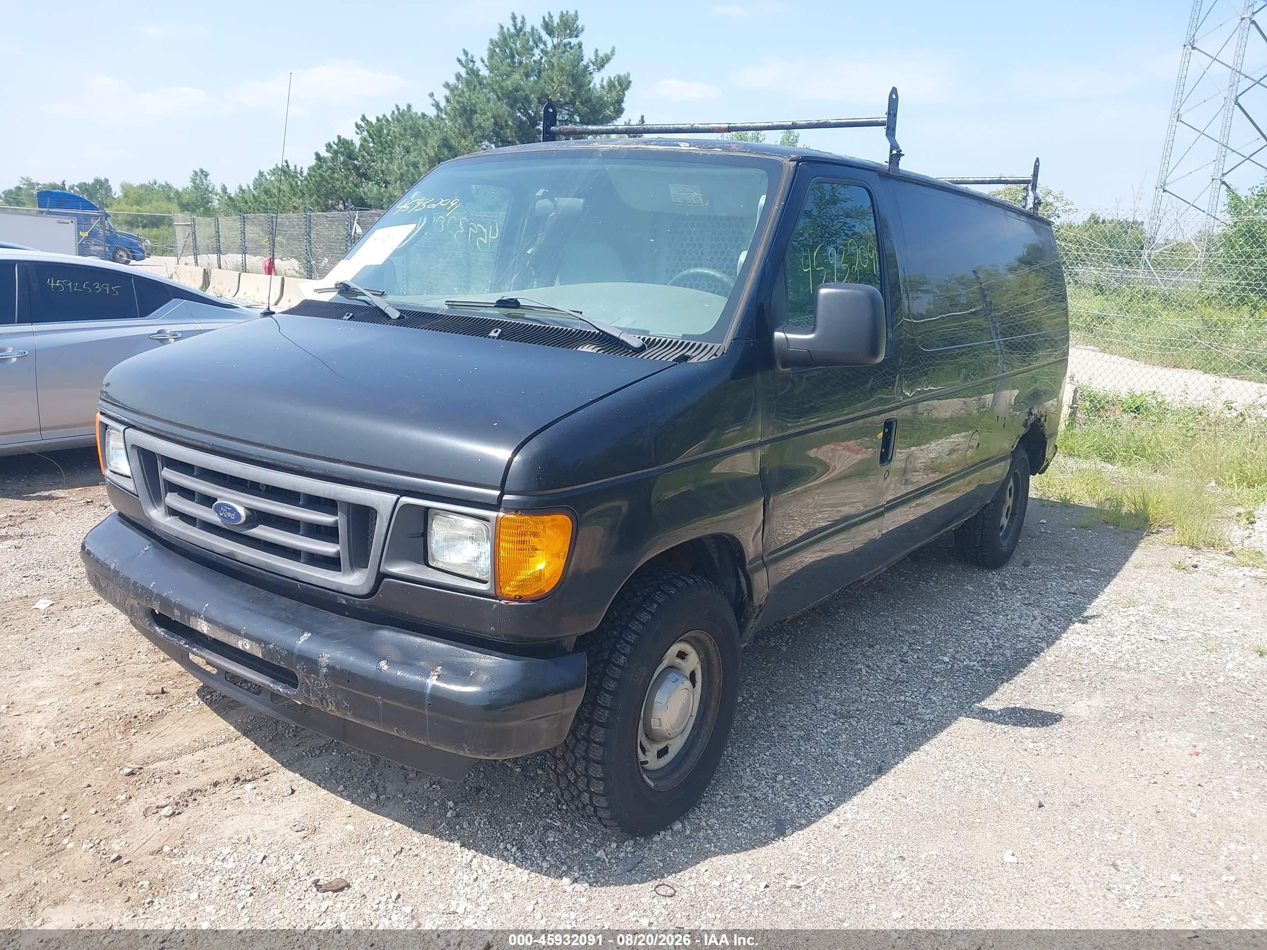 2006 Ford E-150 Commercial/recreational Черный vin: 1FTRE14W06DA45082