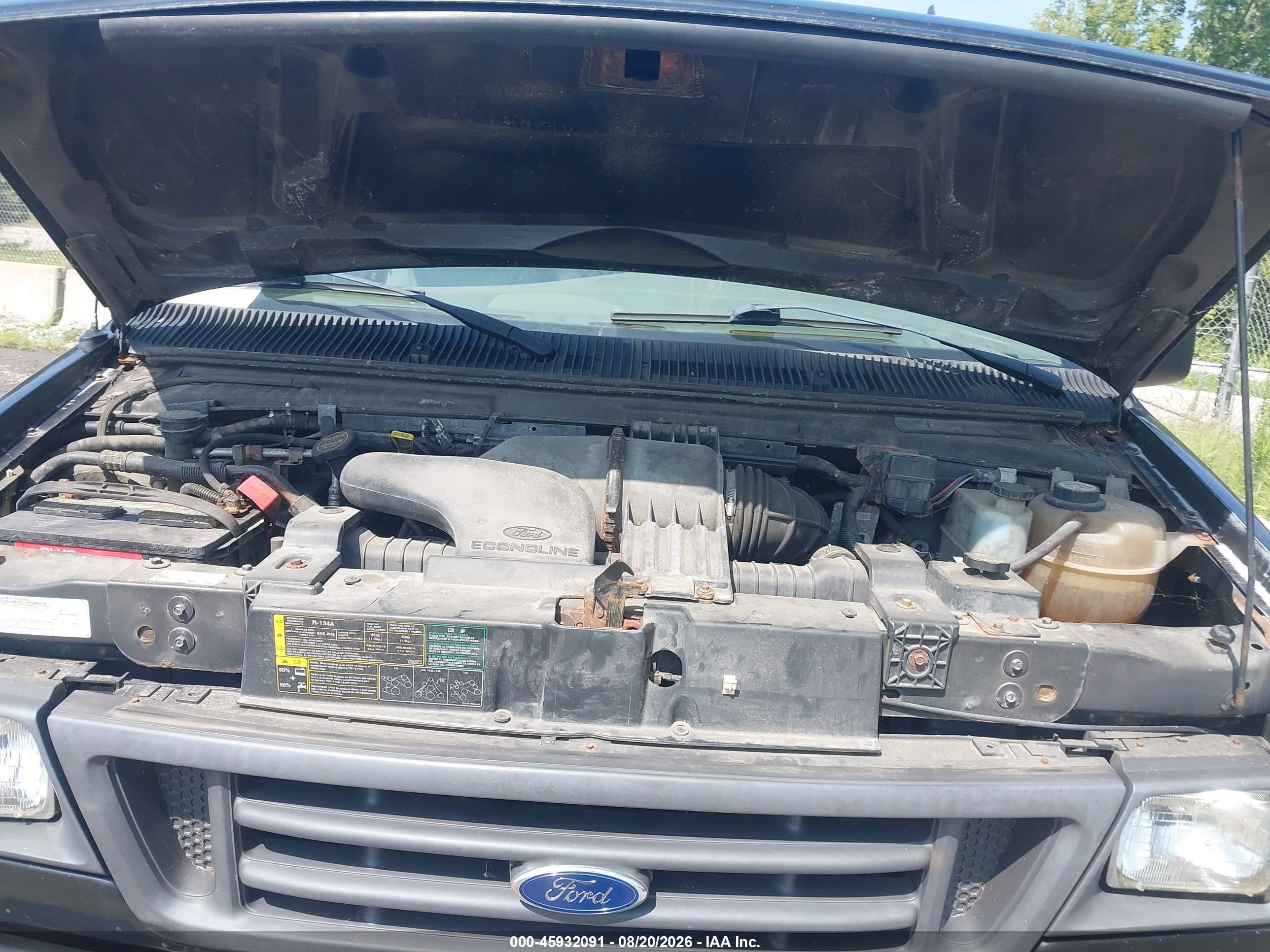2006 Ford E-150 Commercial/recreational Черный vin: 1FTRE14W06DA45082