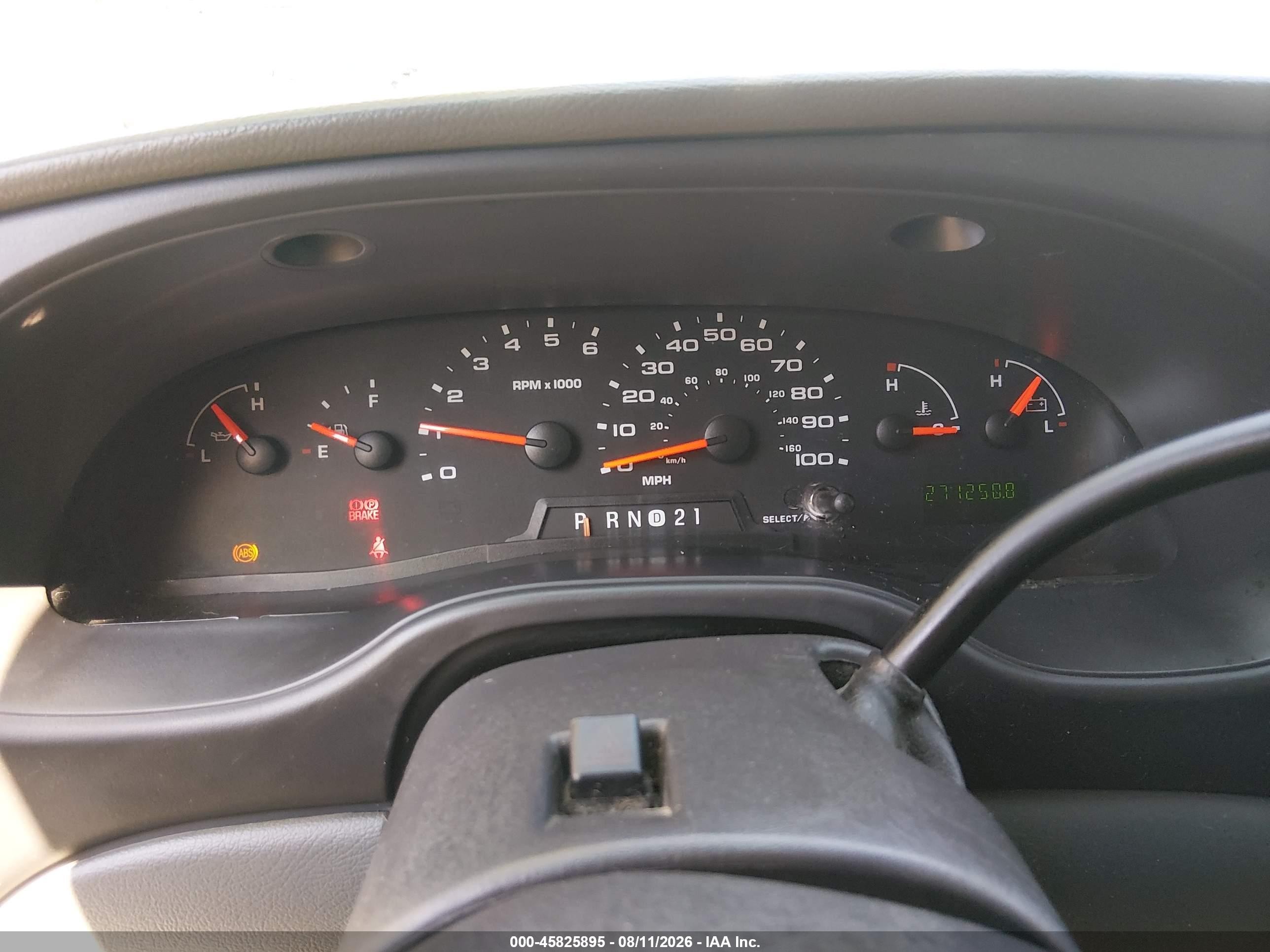 2006 Ford E-150 Commercial/recreational White vin: 1FTRE14W06DB39589