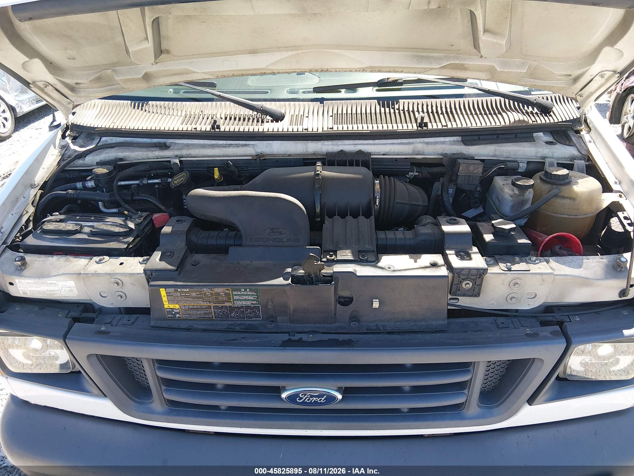 2006 Ford E-150 Commercial/recreational White vin: 1FTRE14W06DB39589