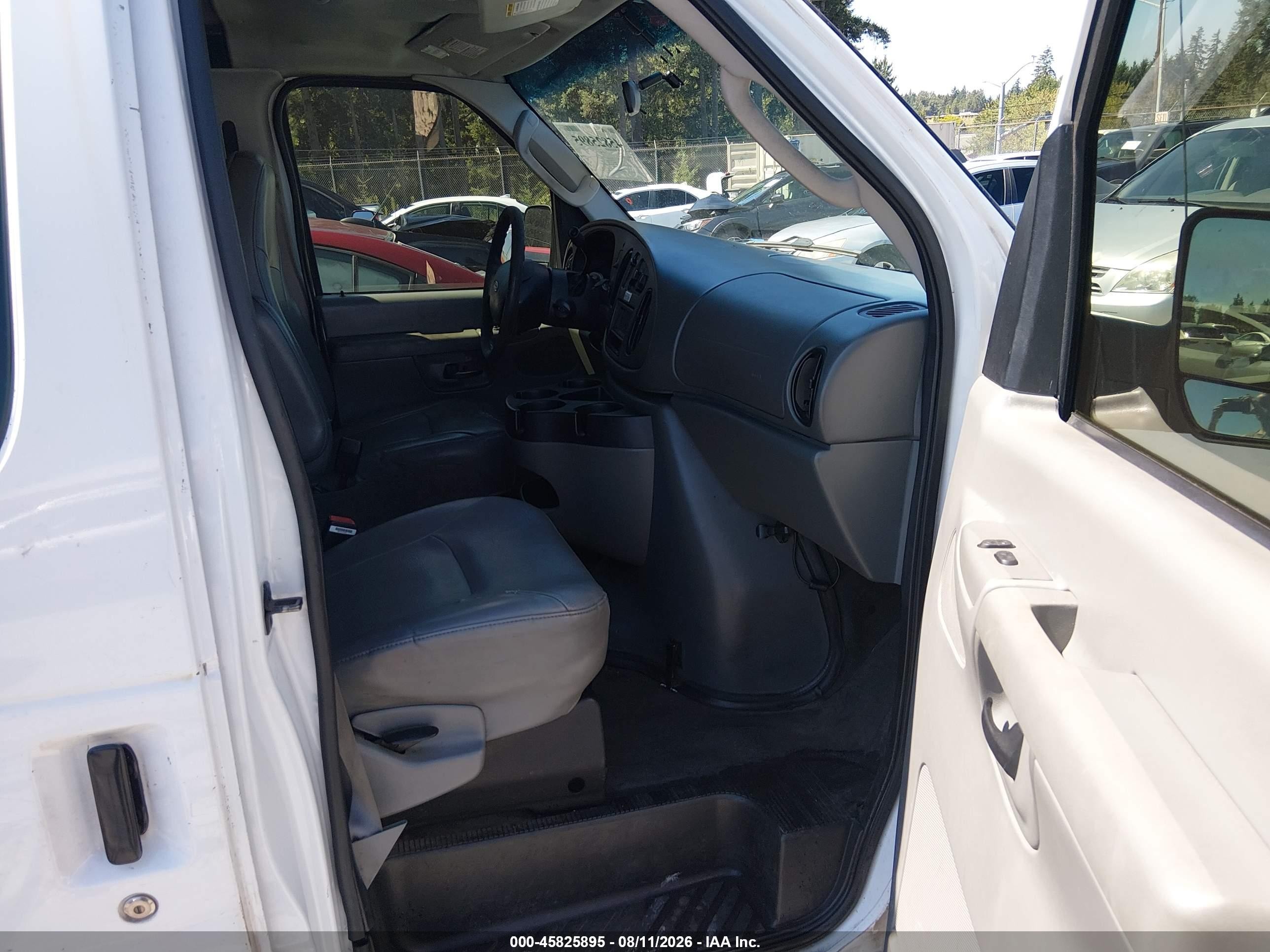 2006 Ford E-150 Commercial/recreational White vin: 1FTRE14W06DB39589