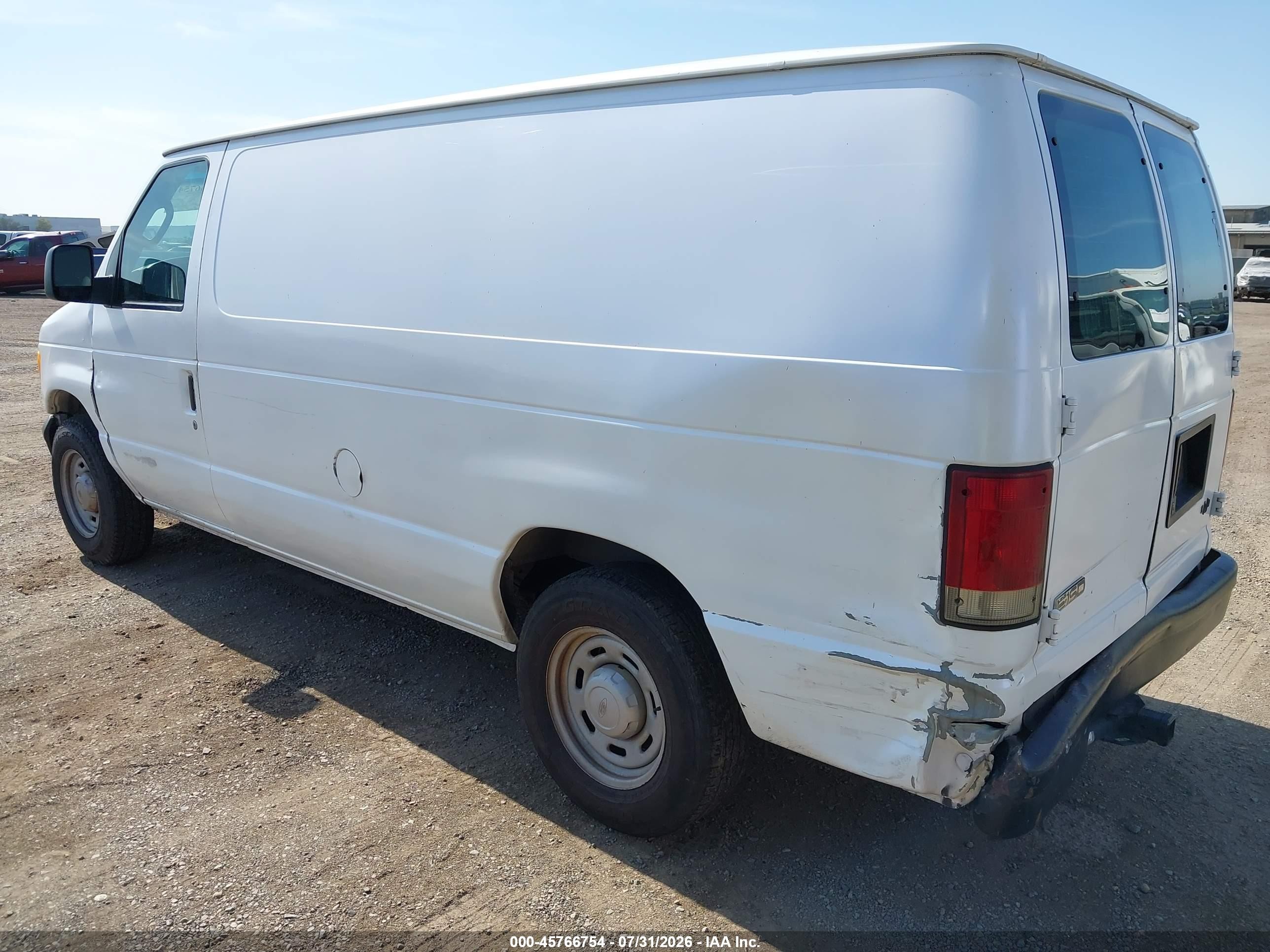 2006 Ford E-150 Commercial/recreational White vin: 1FTRE14W16HA18353