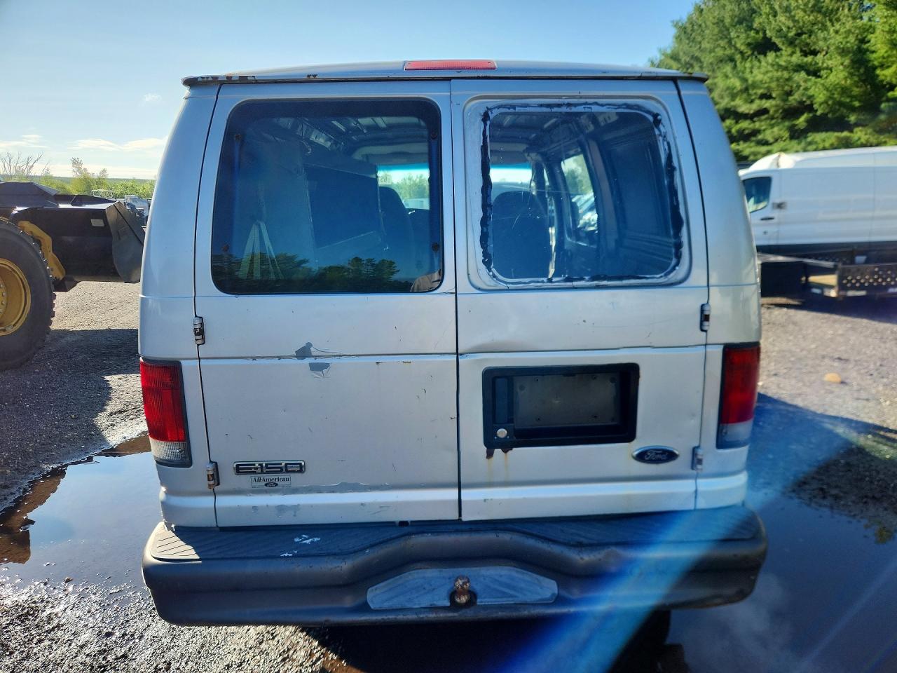 2006 Ford Econoline E150 Van Silver vin: 1FTRE14W26HA89433