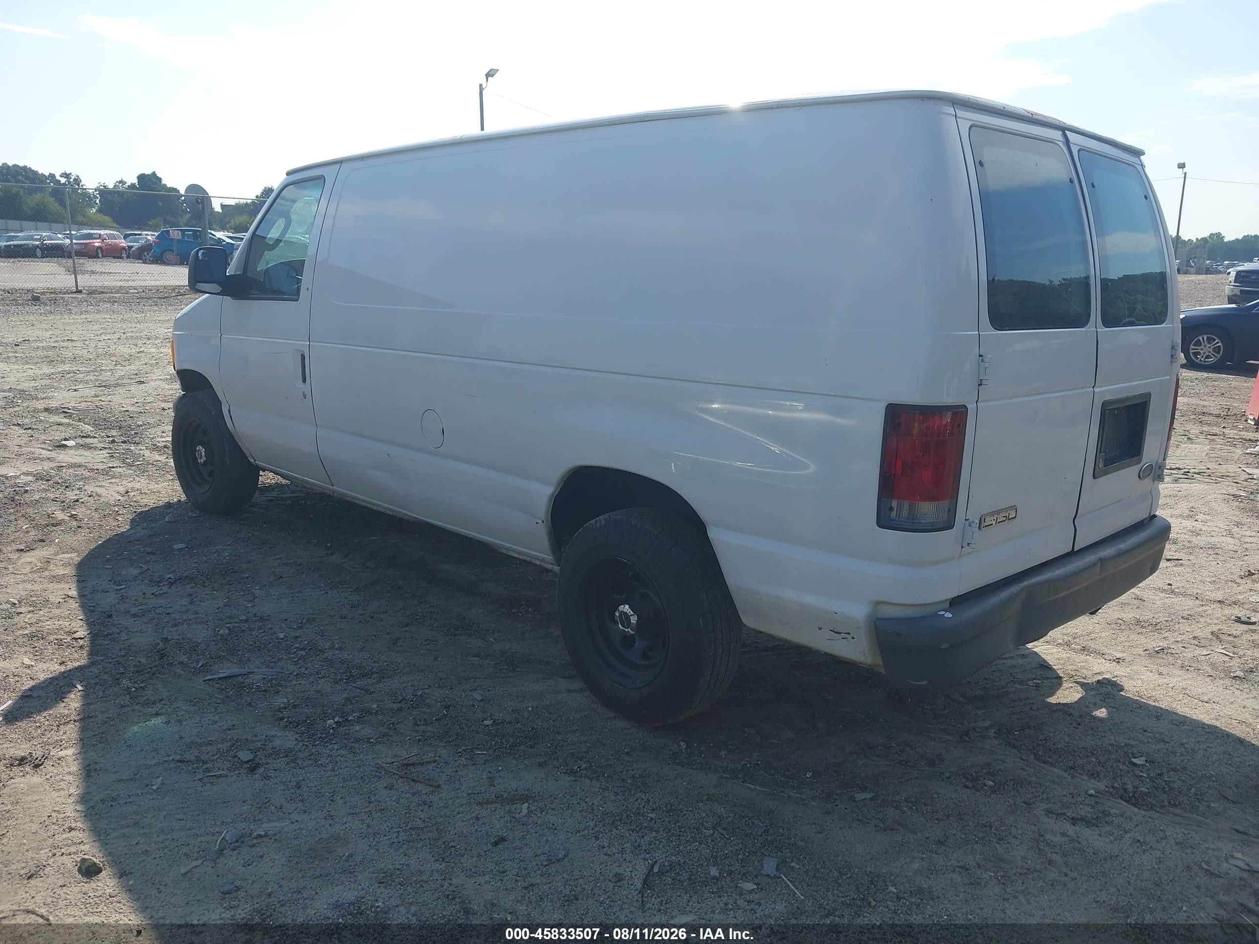 2006 Ford E-150 Commercial/recreational White vin: 1FTRE14W36HA17186
