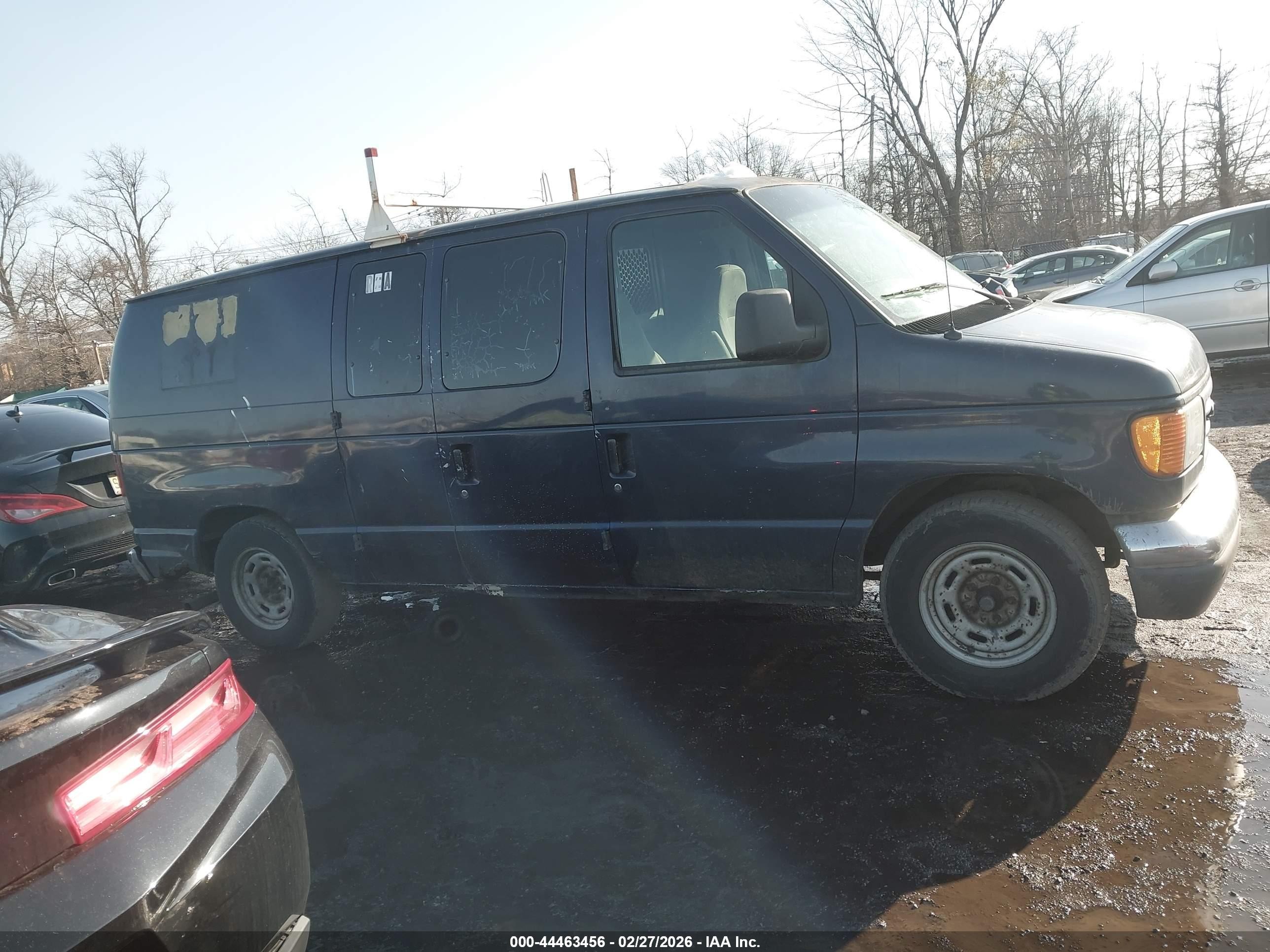 2006 Ford E-150 Commercial/recreational Blue vin: 1FTRE14W46HB02232