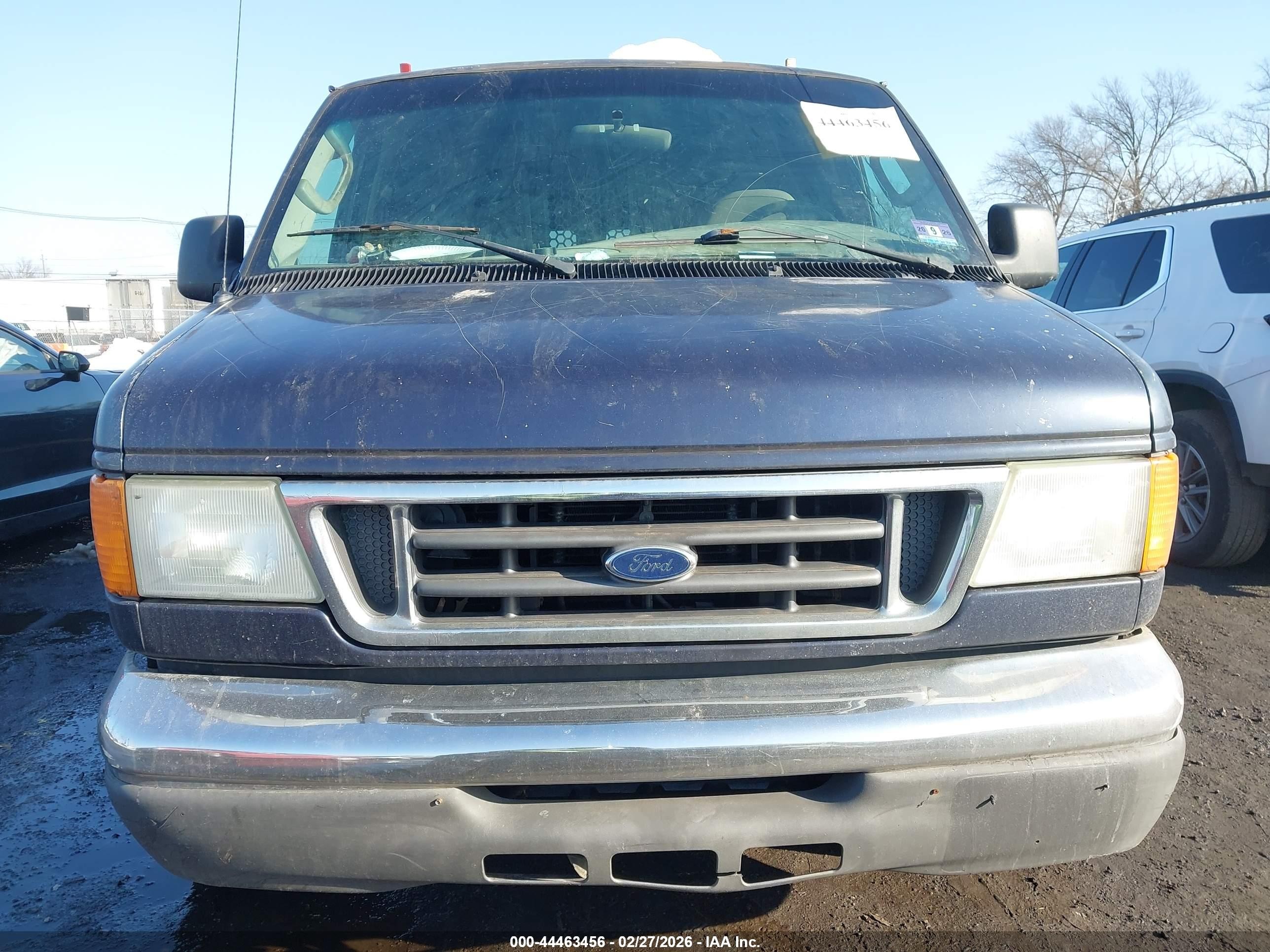 2006 Ford E-150 Commercial/recreational Blue vin: 1FTRE14W46HB02232