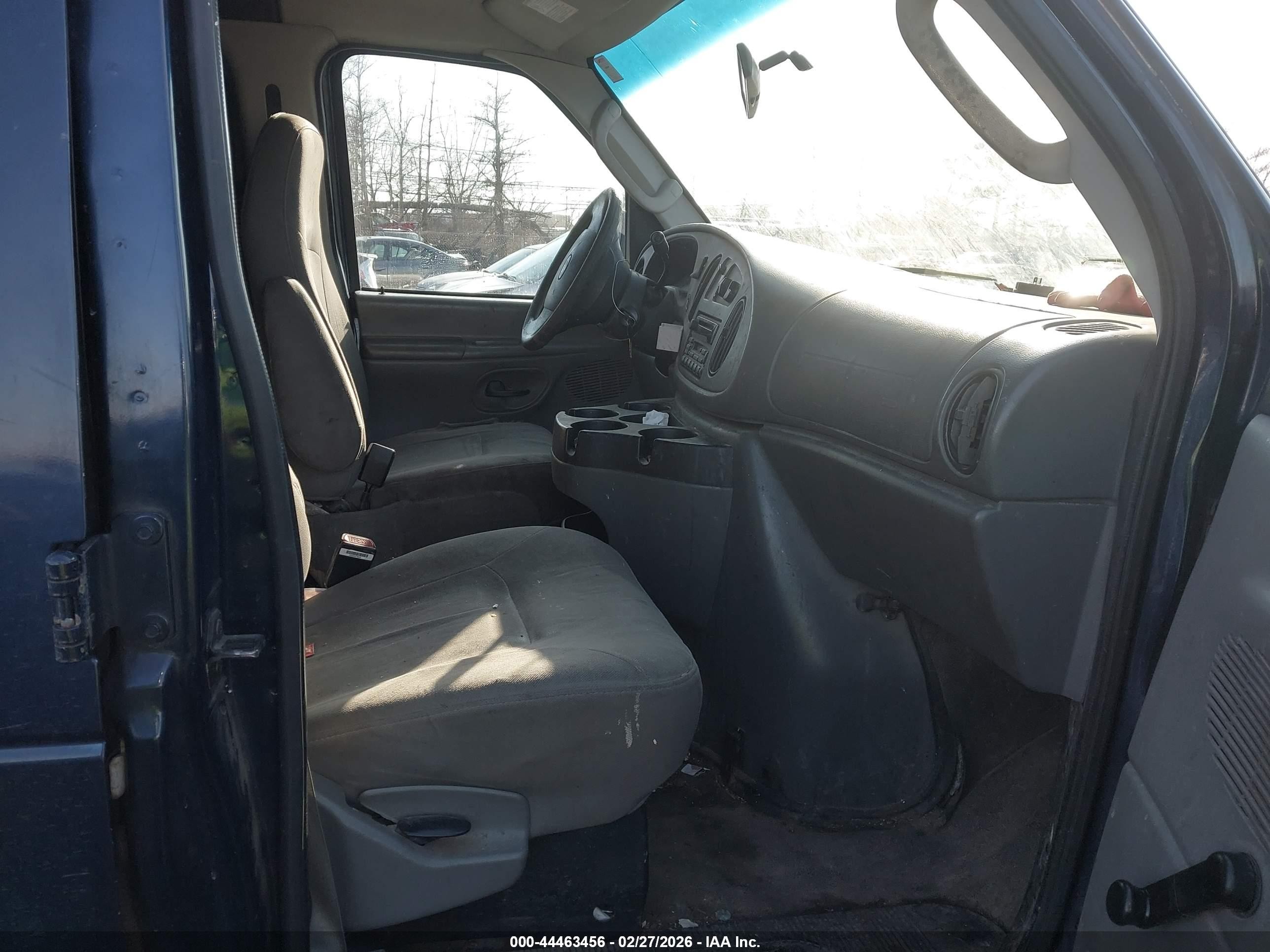 2006 Ford E-150 Commercial/recreational Blue vin: 1FTRE14W46HB02232