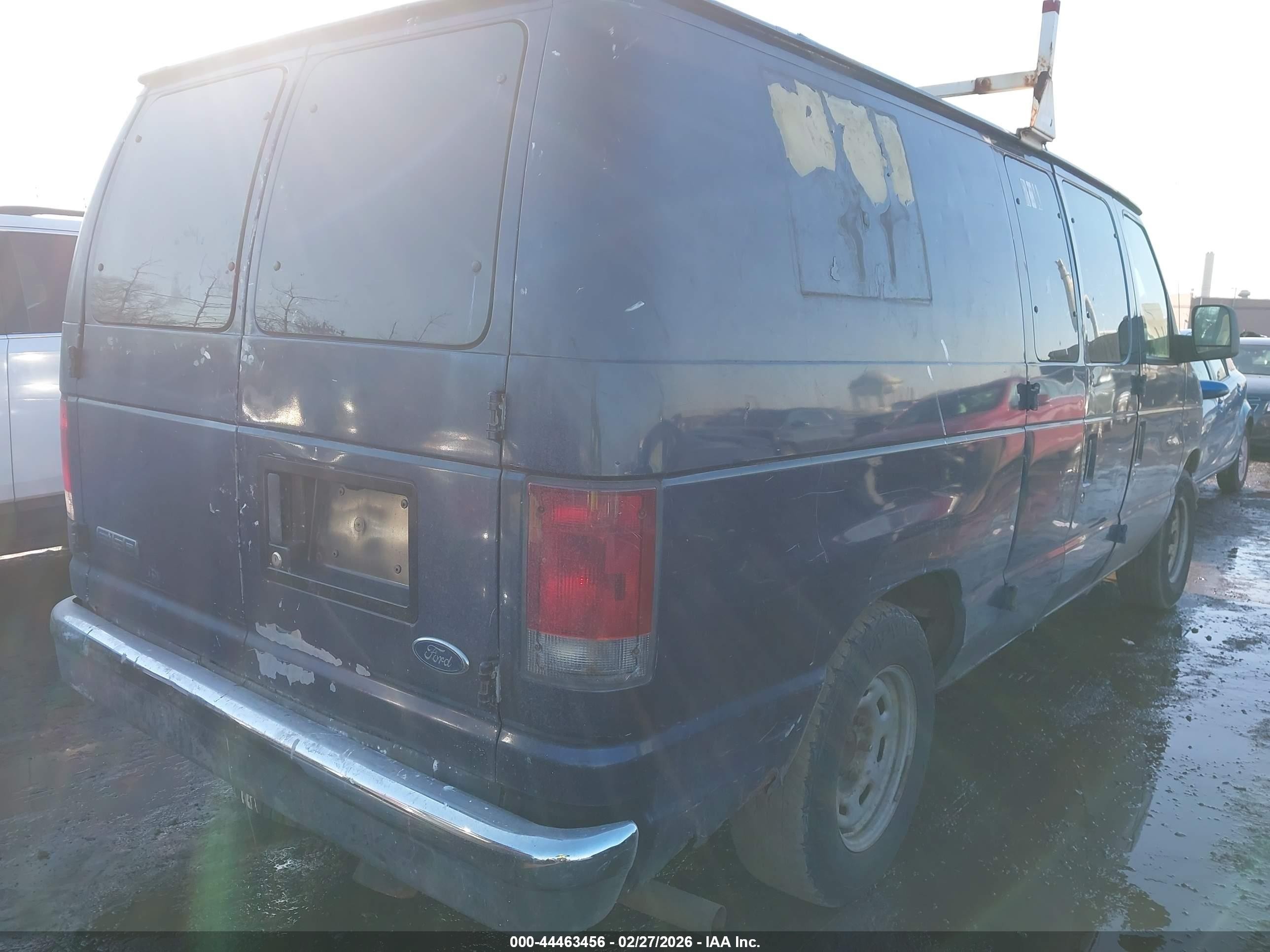 2006 Ford E-150 Commercial/recreational Blue vin: 1FTRE14W46HB02232