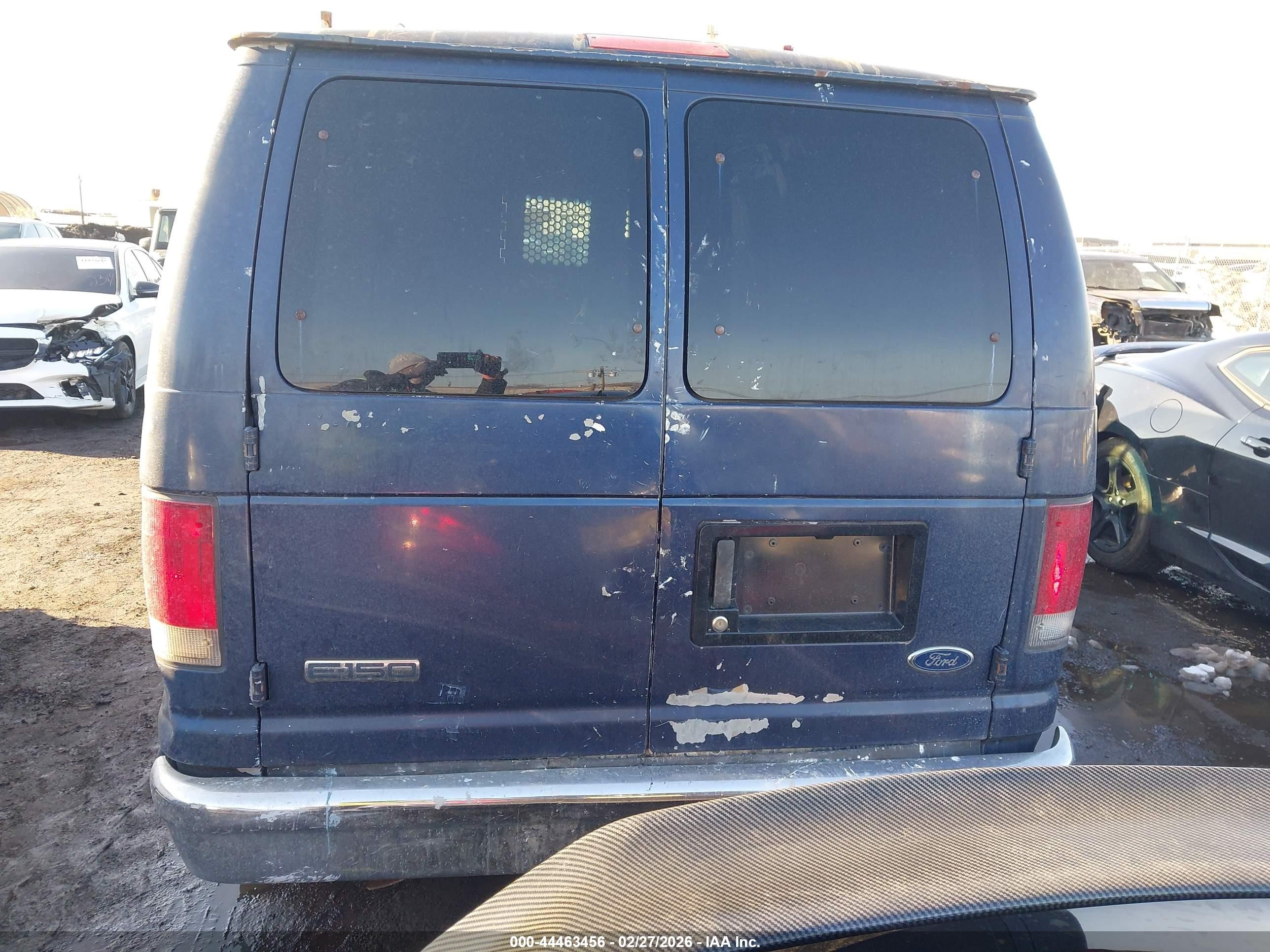 2006 Ford E-150 Commercial/recreational Blue vin: 1FTRE14W46HB02232