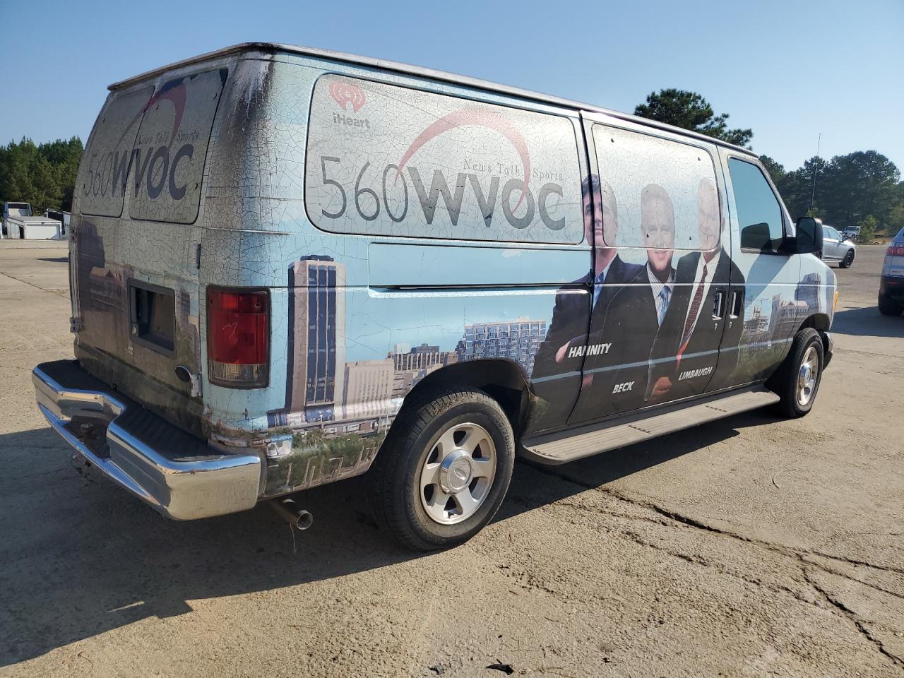 2004 Ford Econoline E150 Van White vin: 1FTRE14W74HB29499