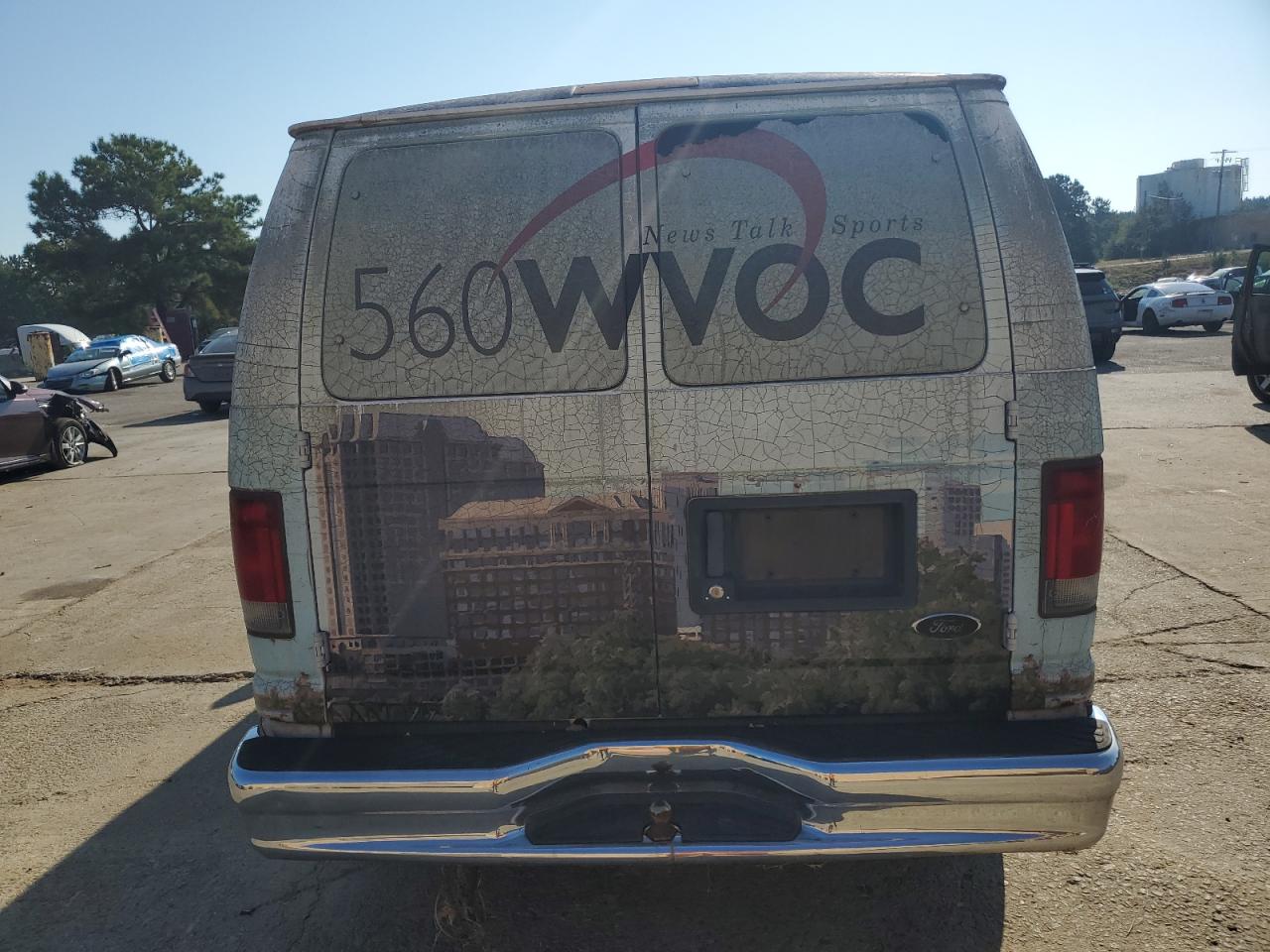 2004 Ford Econoline E150 Van White vin: 1FTRE14W74HB29499