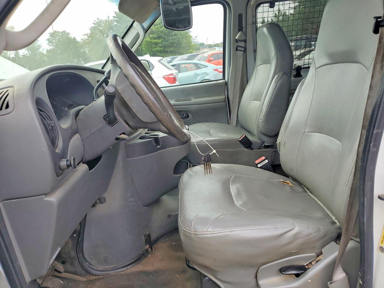 2006 Ford Econoline E150 Van White vin: 1FTRE14W96DA06992