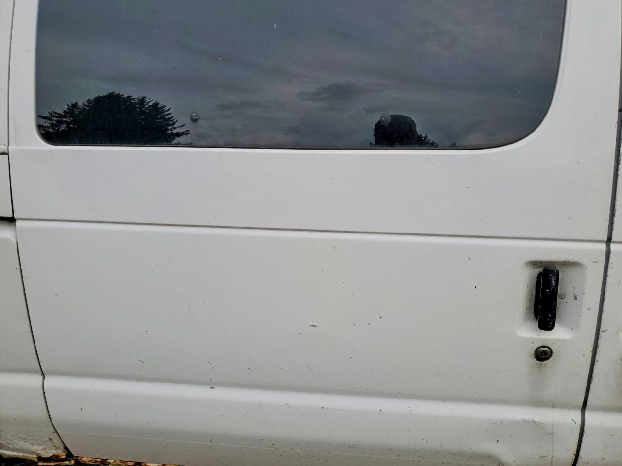 2006 Ford Econoline E150 Van White vin: 1FTRE14W96DA06992