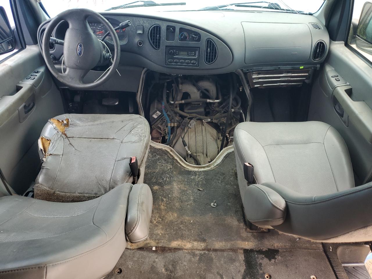 2006 Ford Ecoline White vin: 1FTRE14W96DA36896