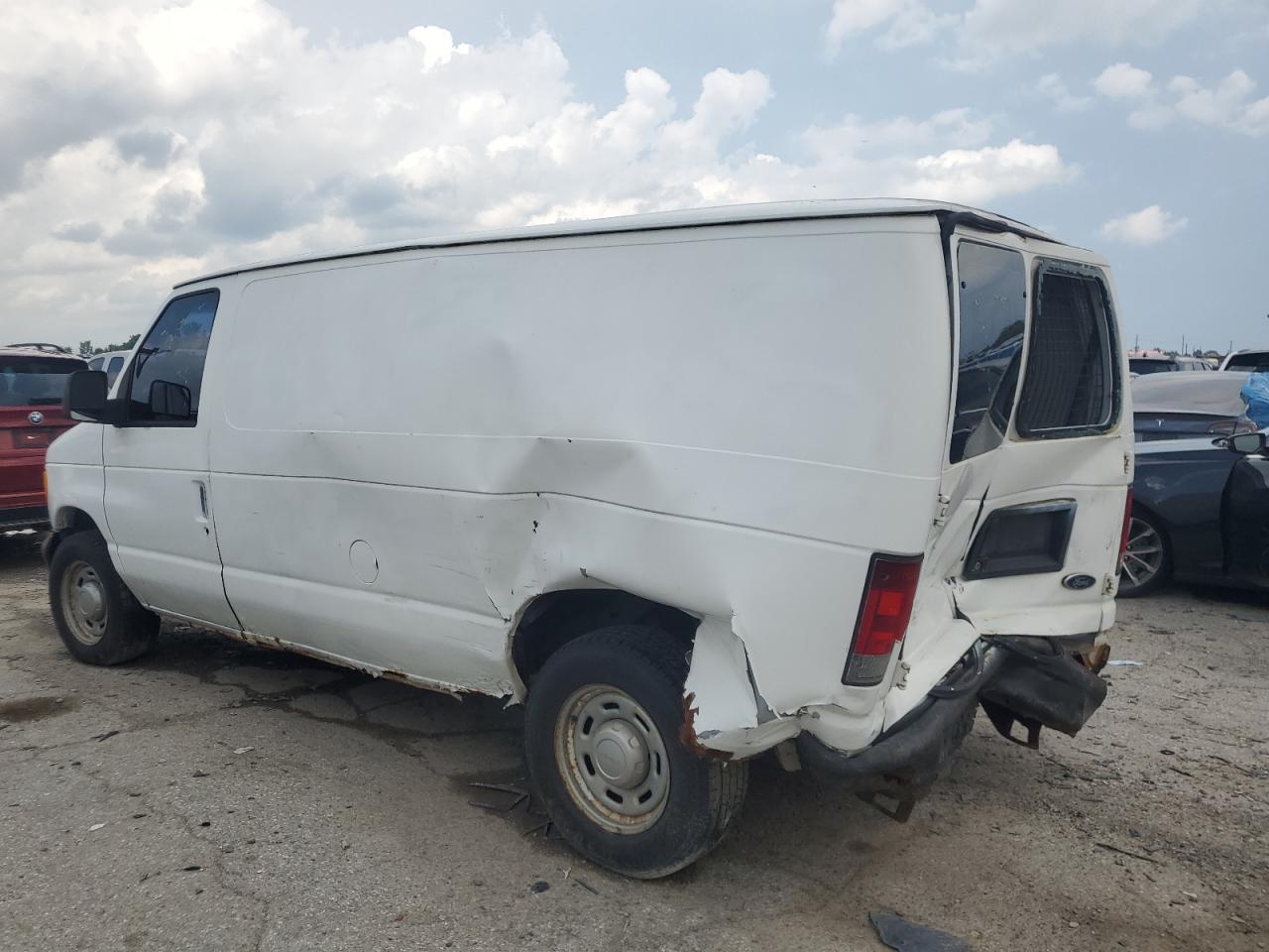 2004 Ford Econoline E150 Van White vin: 1FTRE14WX4HB25382