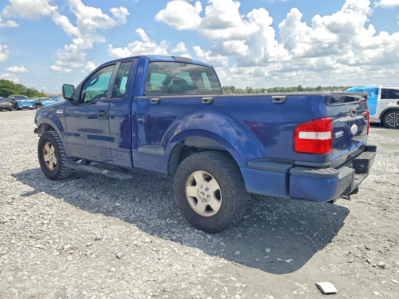 2007 Ford F150 Blue vin: 1FTRF02267KA72596