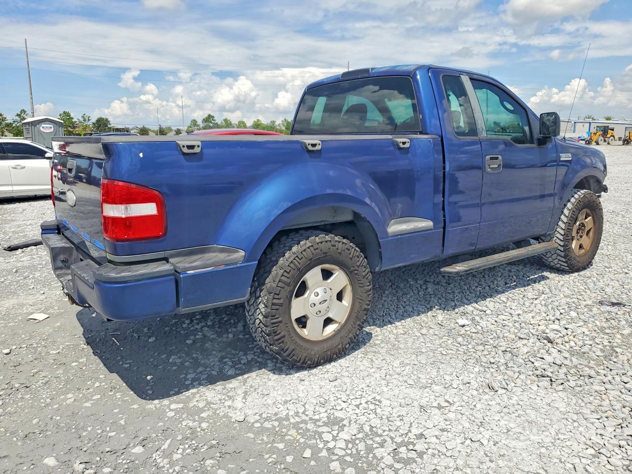 2007 Ford F150 Blue vin: 1FTRF02267KA72596