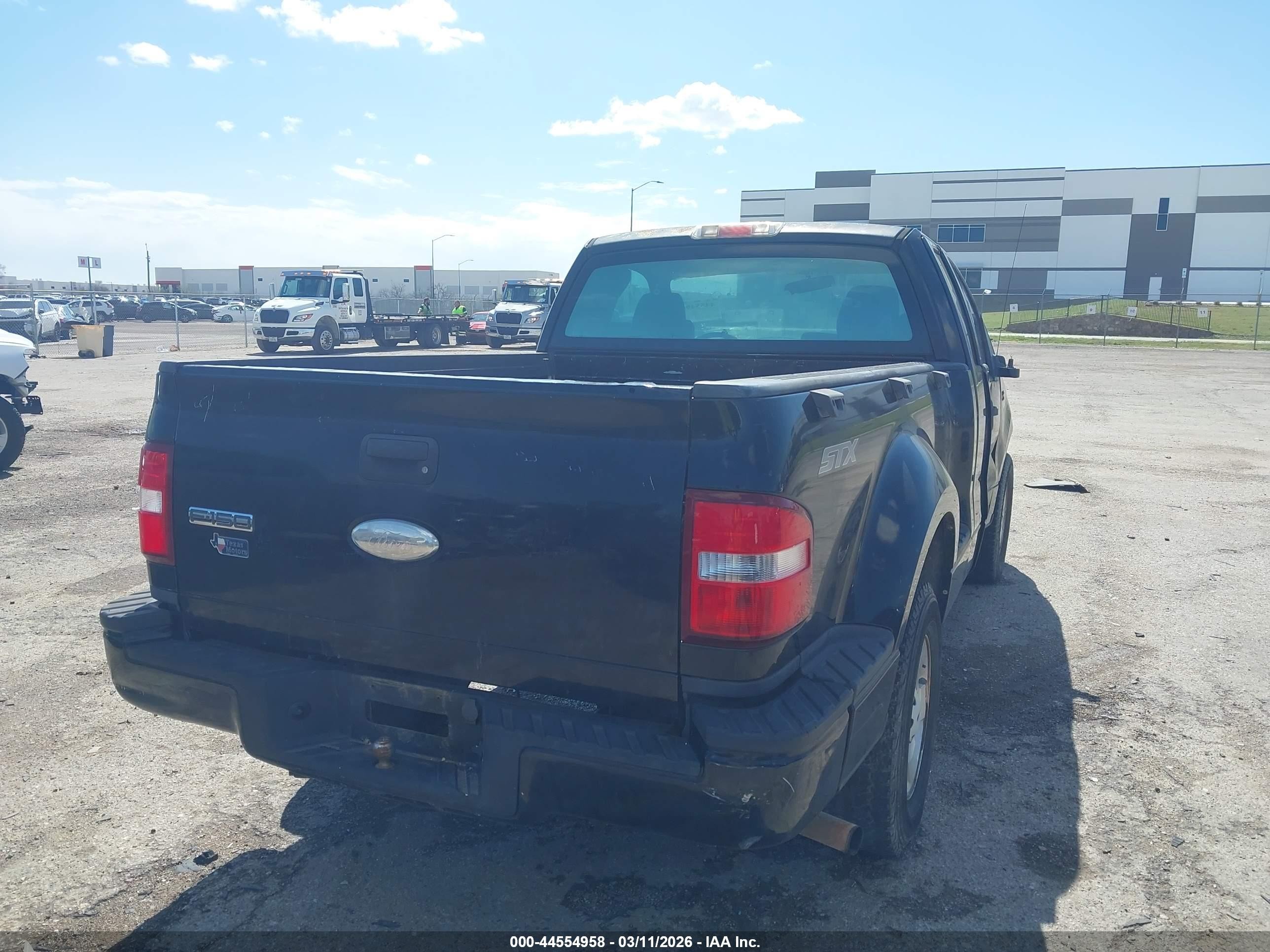 2006 Ford F-150 Stx/xlt Black vin: 1FTRF02286KD16215
