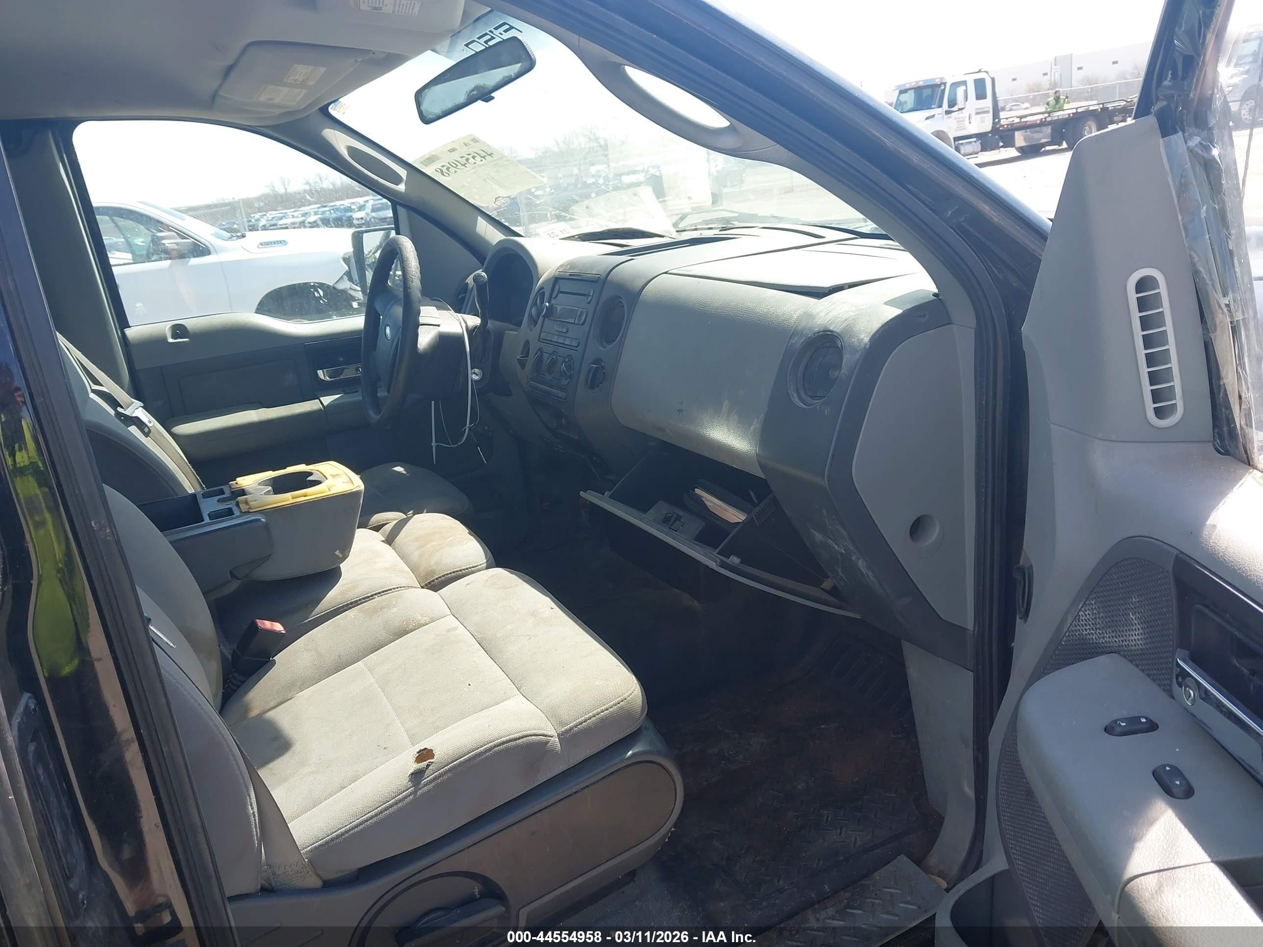 2006 Ford F-150 Stx/xlt Black vin: 1FTRF02286KD16215