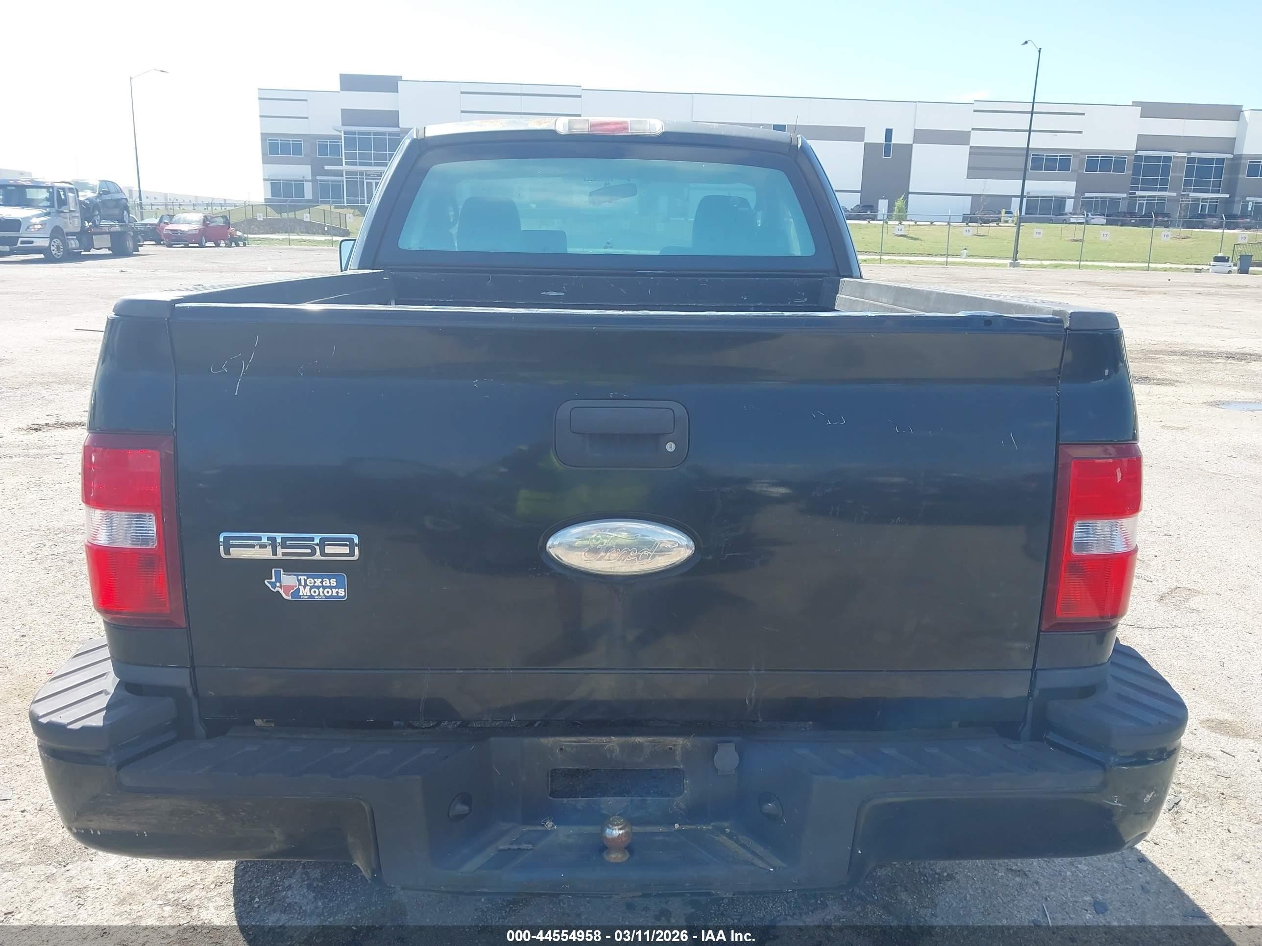 2006 Ford F-150 Stx/xlt Black vin: 1FTRF02286KD16215