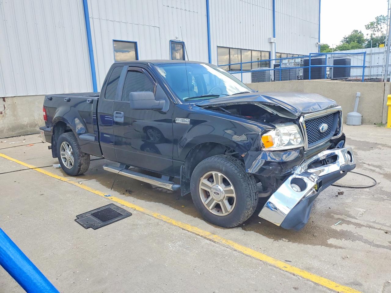 2008 Ford F150 Black vin: 1FTRF022X8KC51158